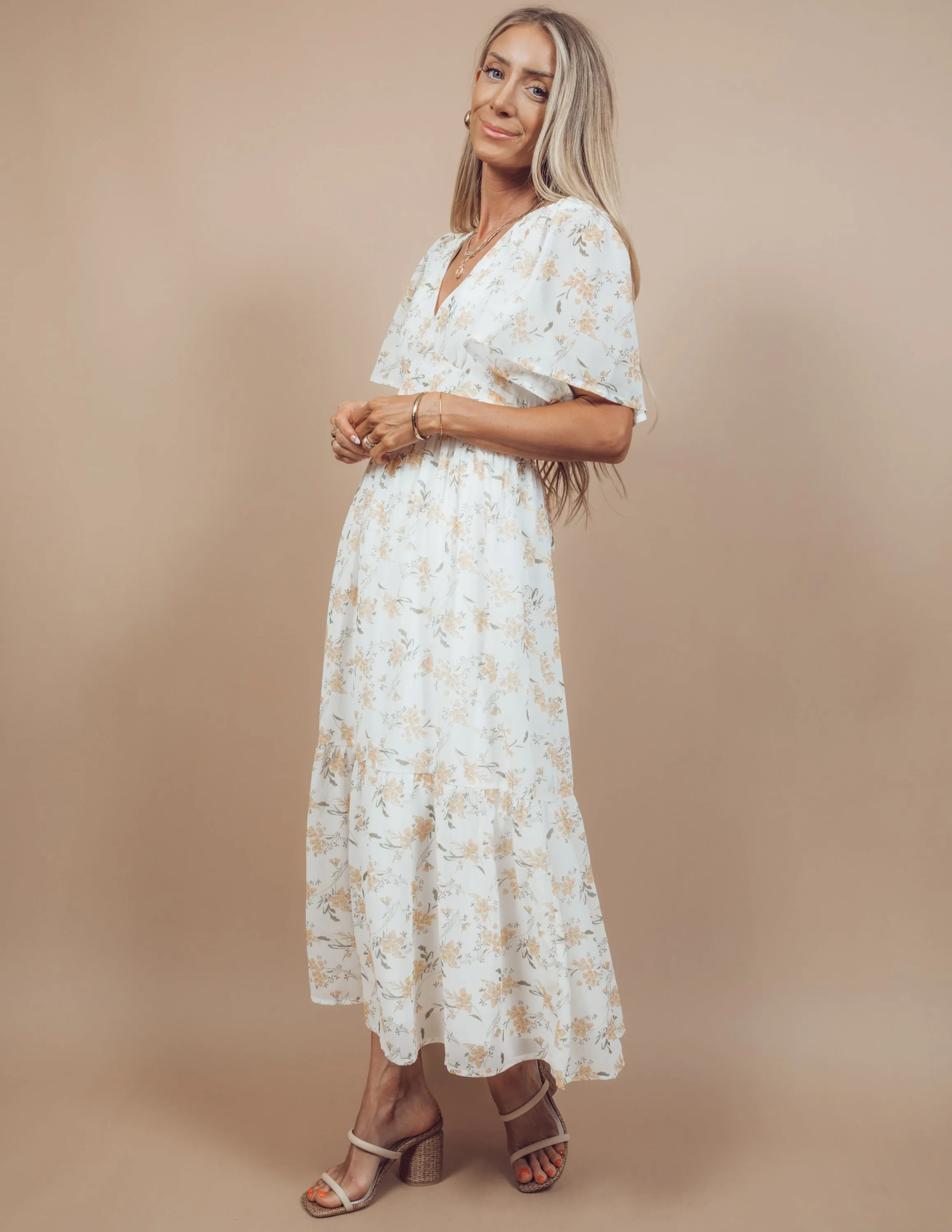 Karina Floral Midi Dress sold by Shop Stevie product image thumbnail 2