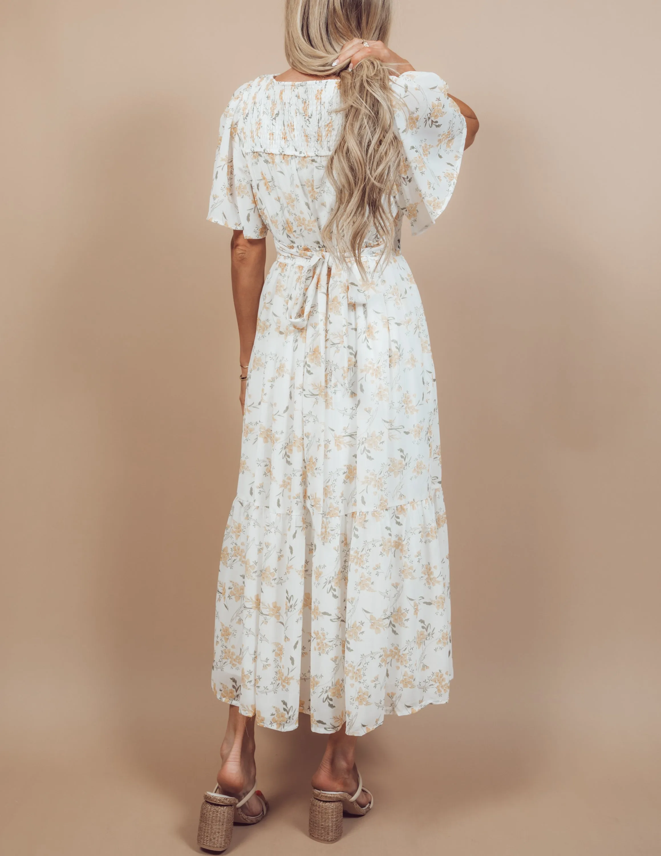 Karina Floral Midi Dress sold by Shop Stevie product image thumbnail 4