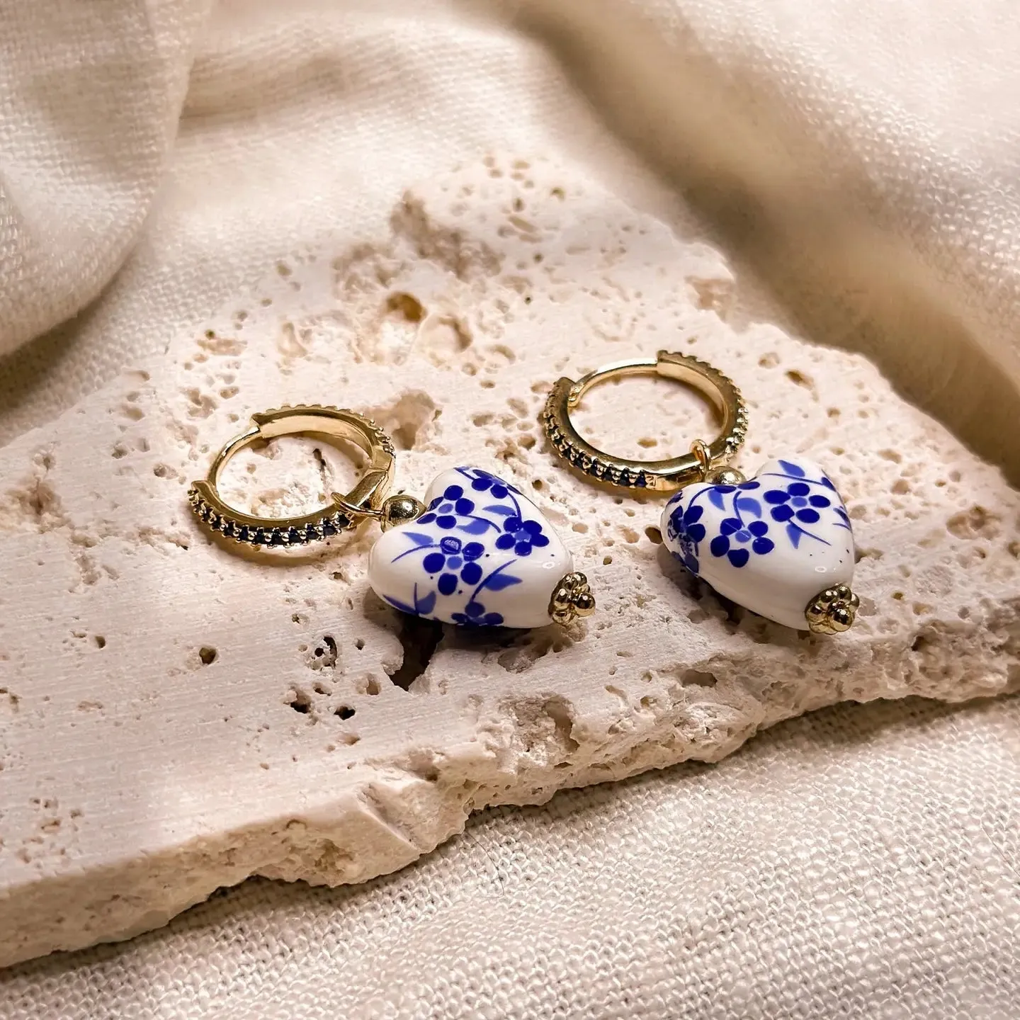 Bleuenn Hoops sold by Shop Stevie