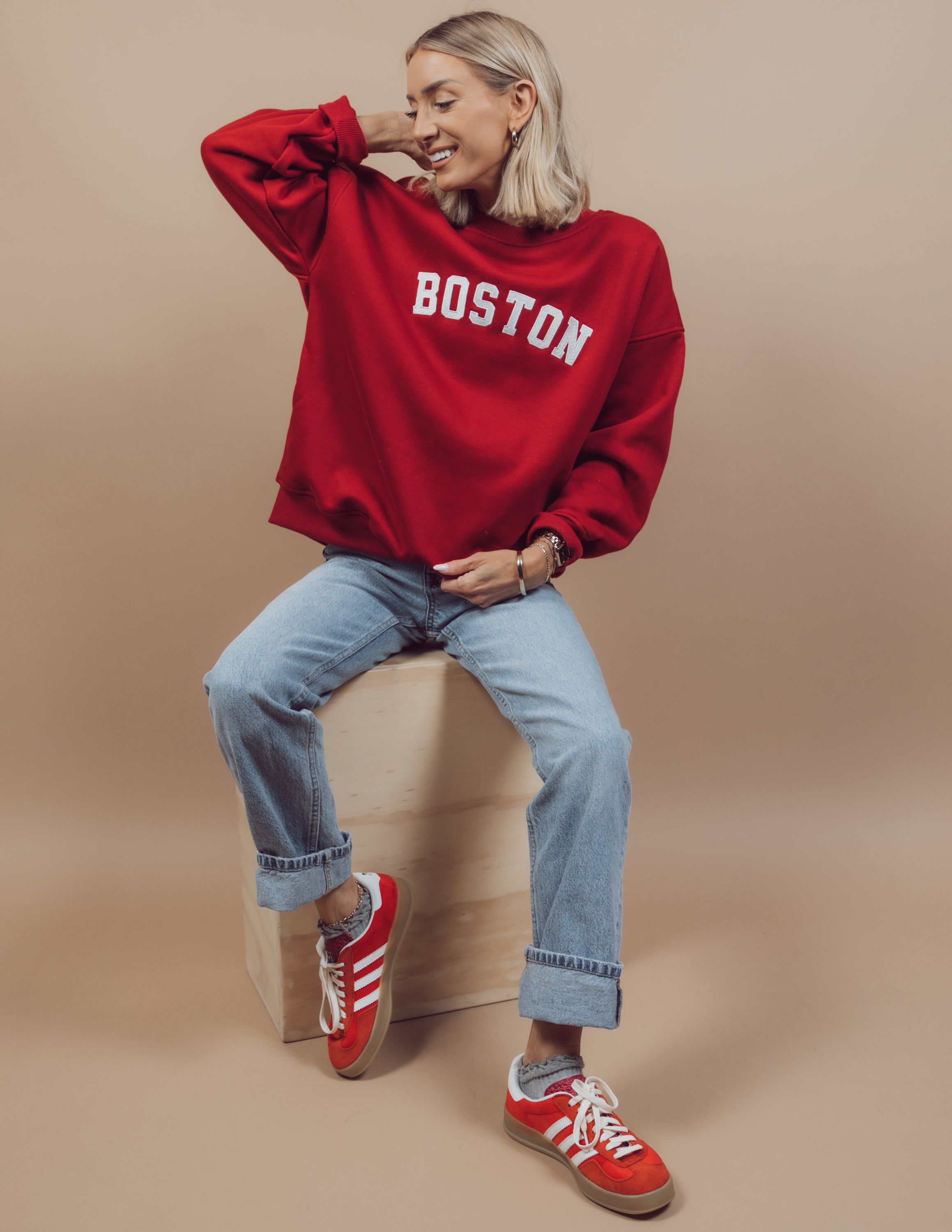 Boston Oversized Sweatshirt *COMING SOON* sold by Shop Stevie product image thumbnail 3