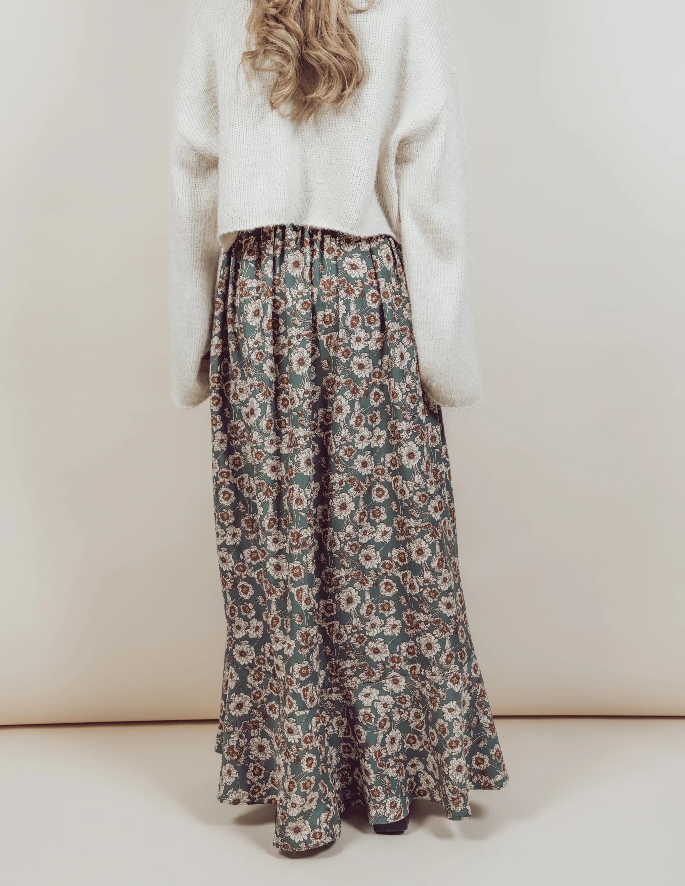 Zoe Floral Skirt sold by Shop Stevie product image thumbnail 4