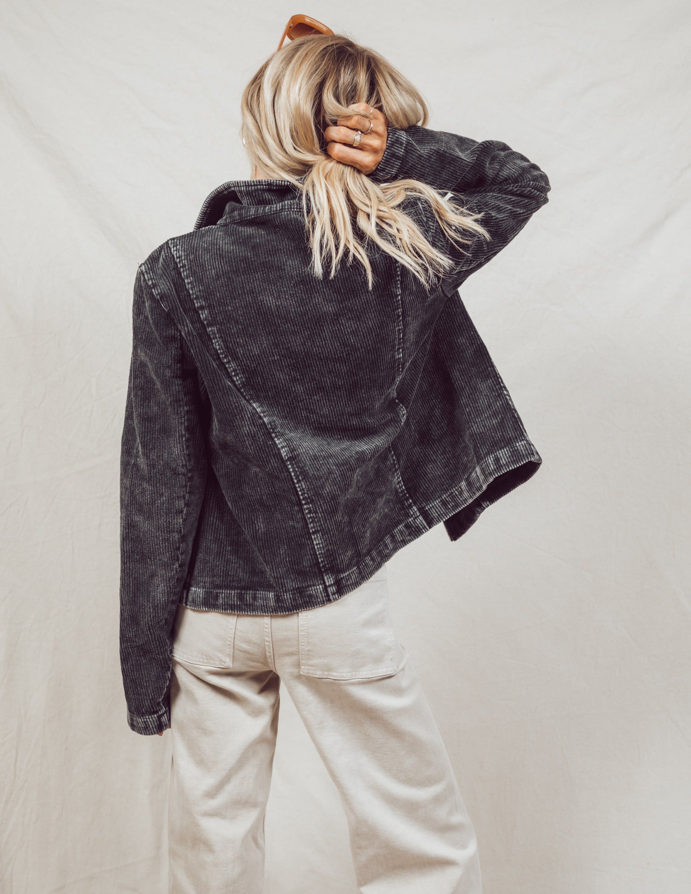 Vee Biker Jacket sold by Shop Stevie product image thumbnail 7