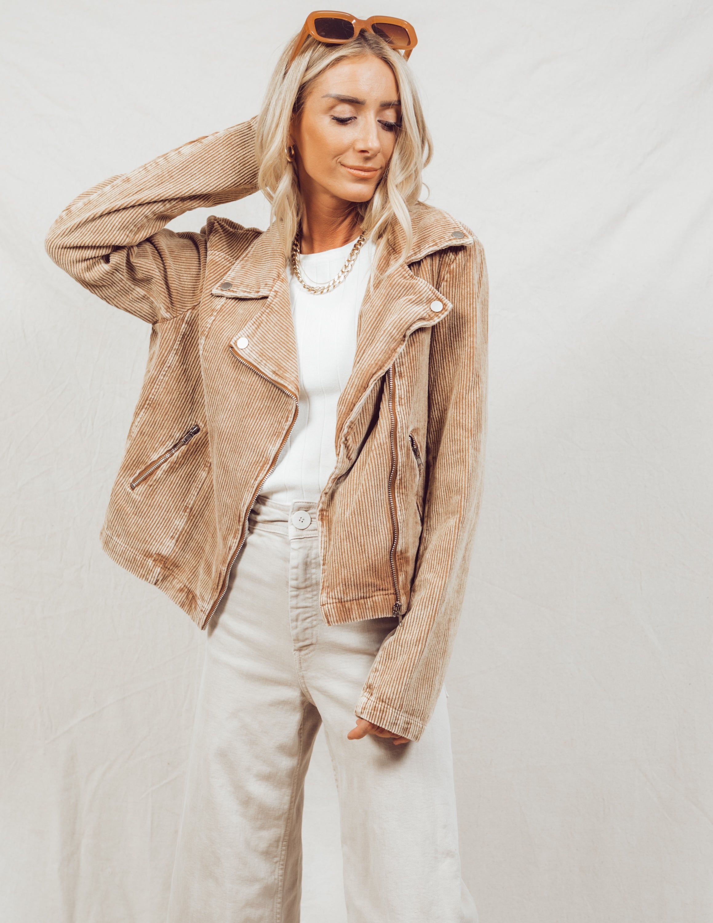 Vee Biker Jacket sold by Shop Stevie product image thumbnail 2