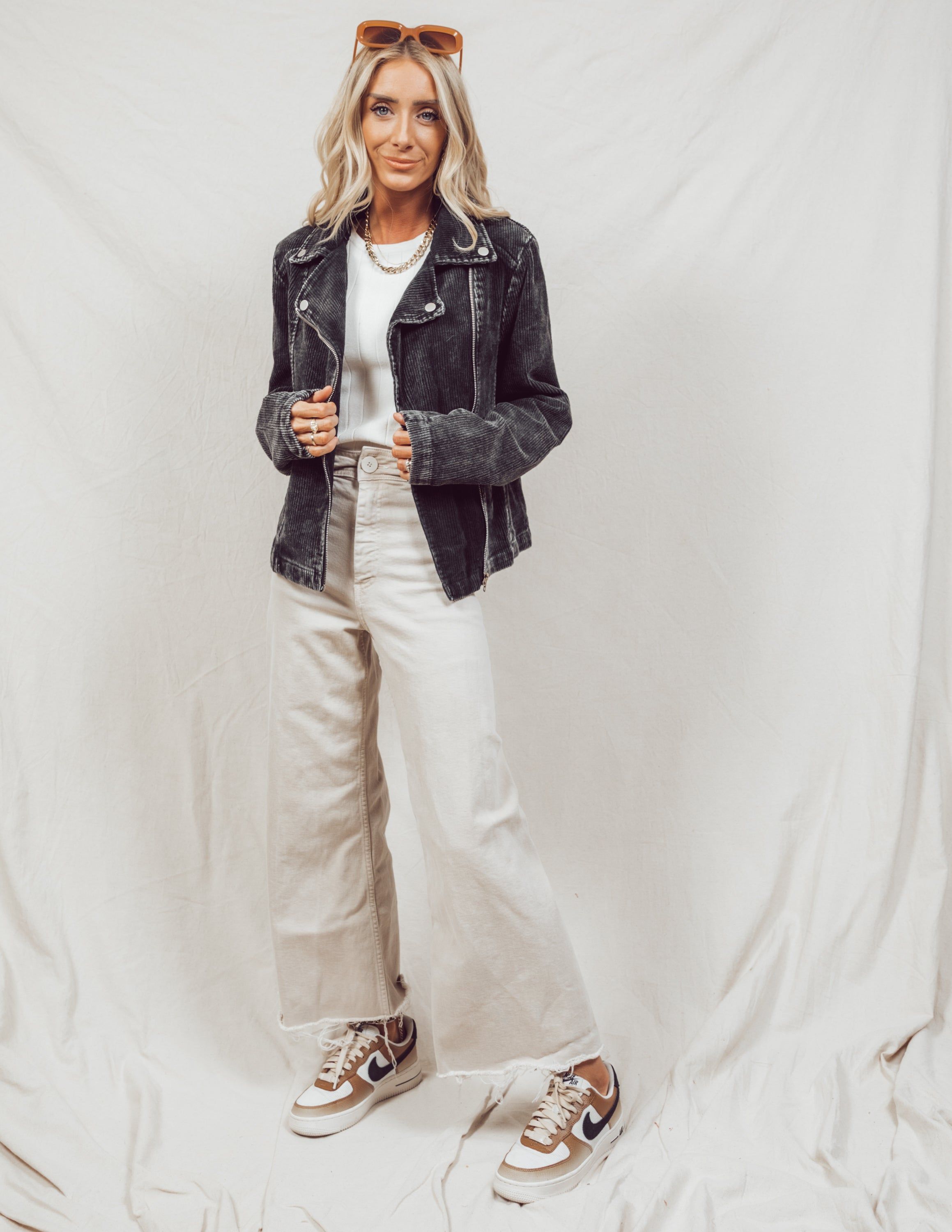 Vee Biker Jacket sold by Shop Stevie product image thumbnail 5