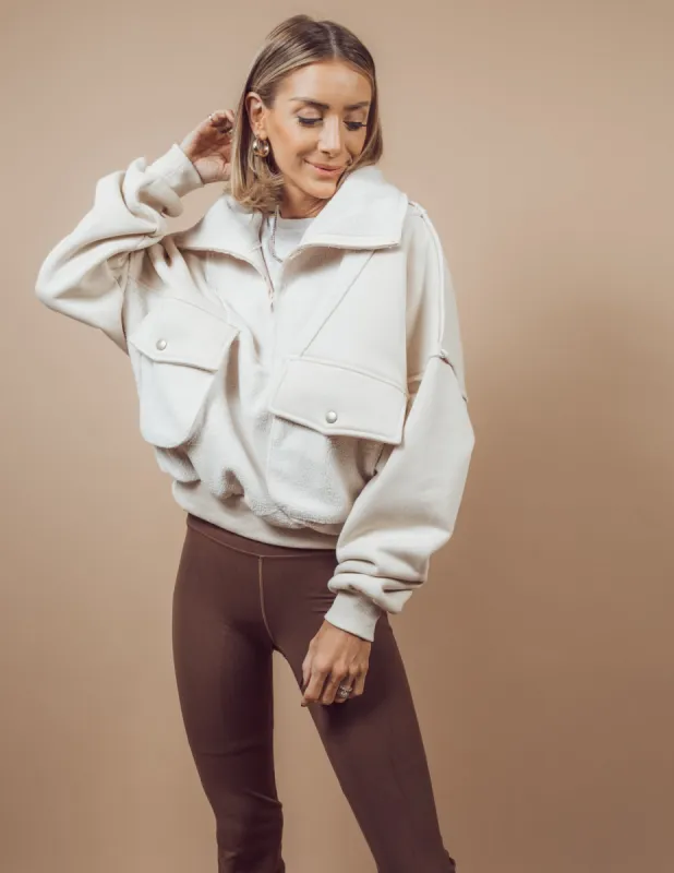 Carter Quarter Zip Pullover sold by Shop Stevie