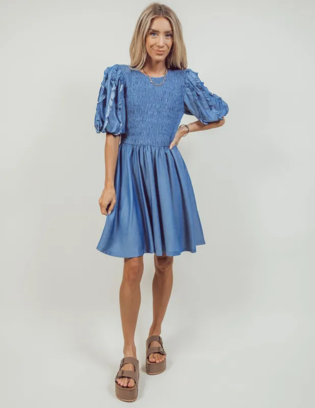 Raquel Smocked Dress sold by Shop Stevie