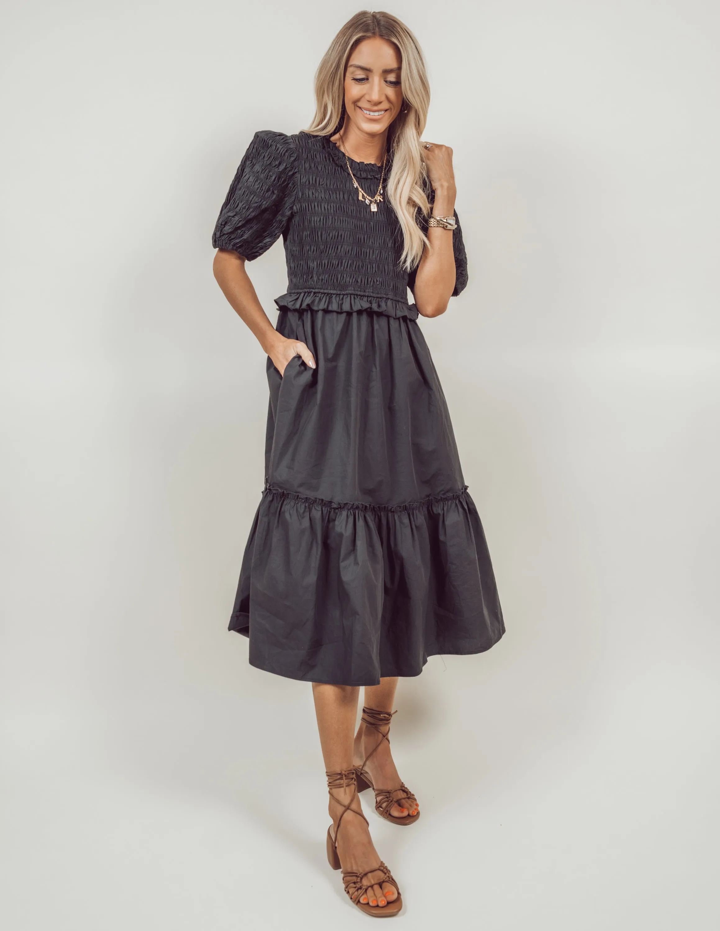 Amani Midi Dress sold by Shop Stevie