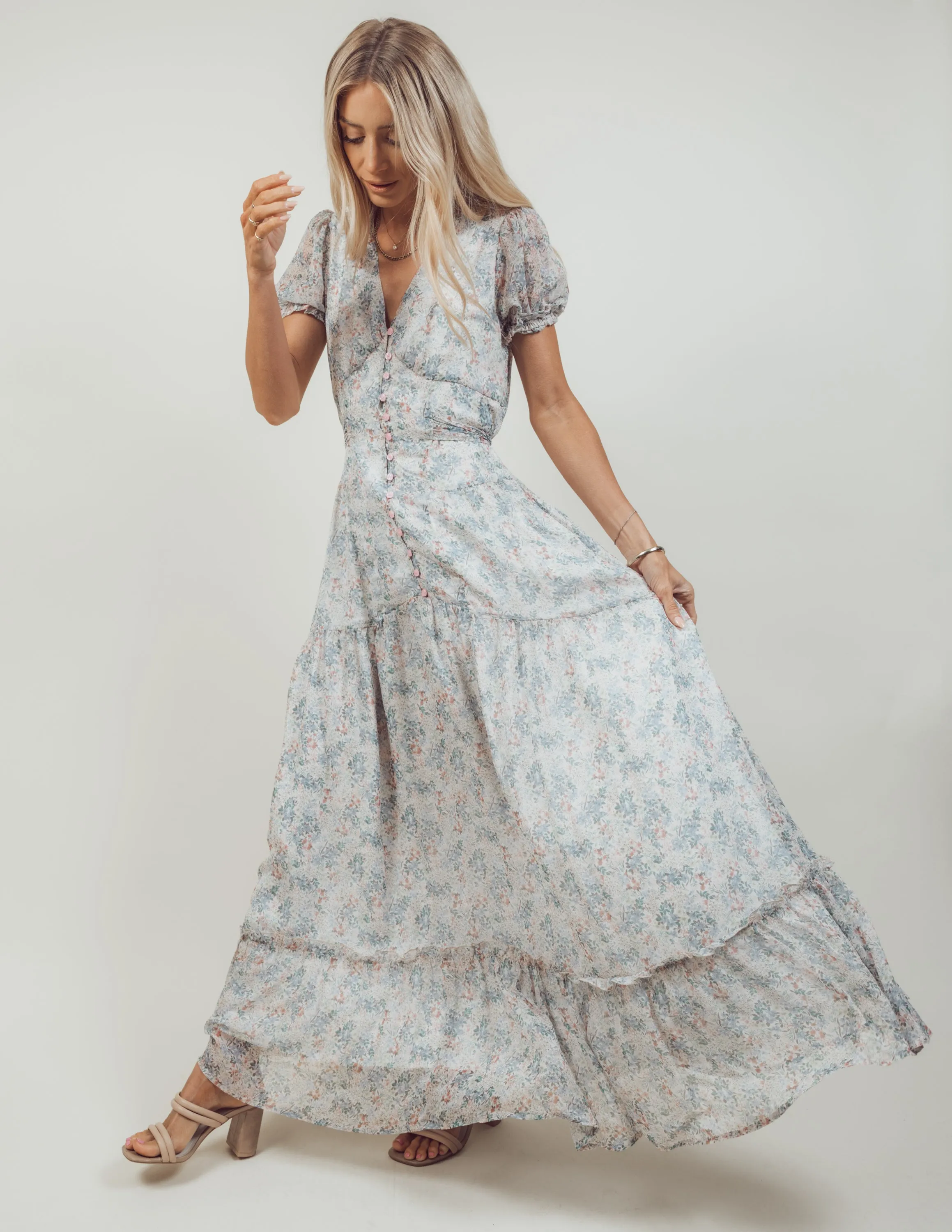 Salma Floral Maxi Dress *COMING SOON* sold by Shop Stevie product image thumbnail 2
