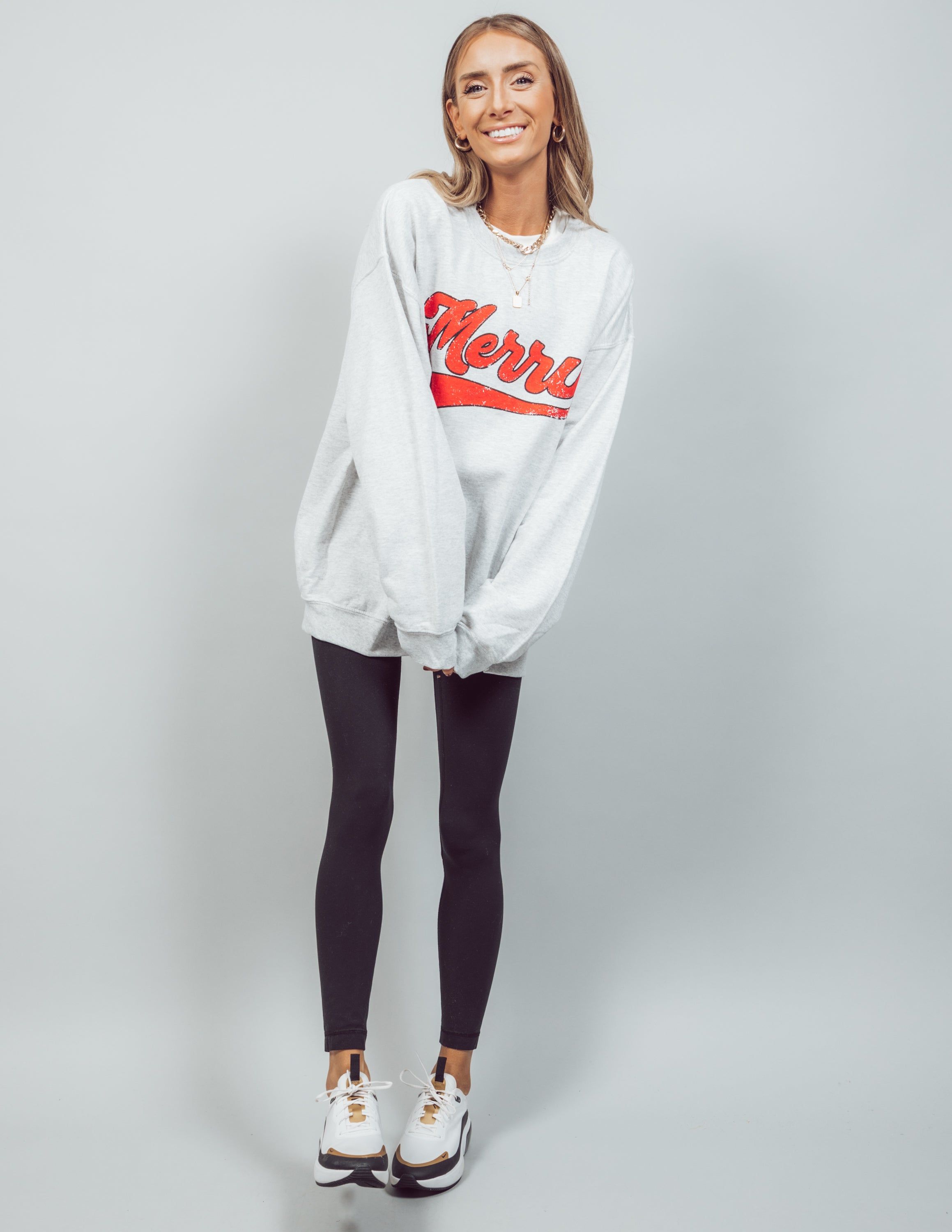 Merry Graphic Sweatshirt sold by Shop Stevie product image thumbnail 4