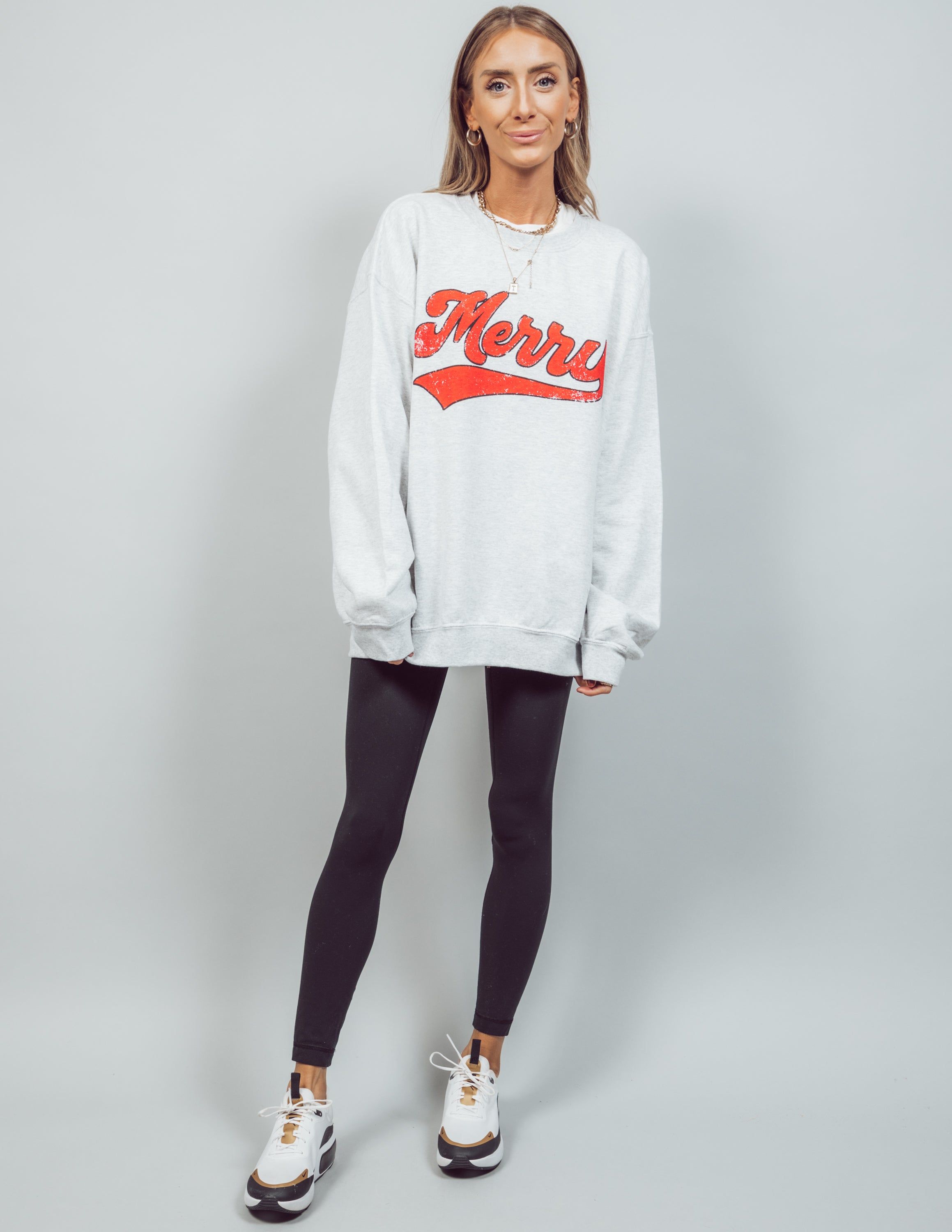Merry Graphic Sweatshirt sold by Shop Stevie