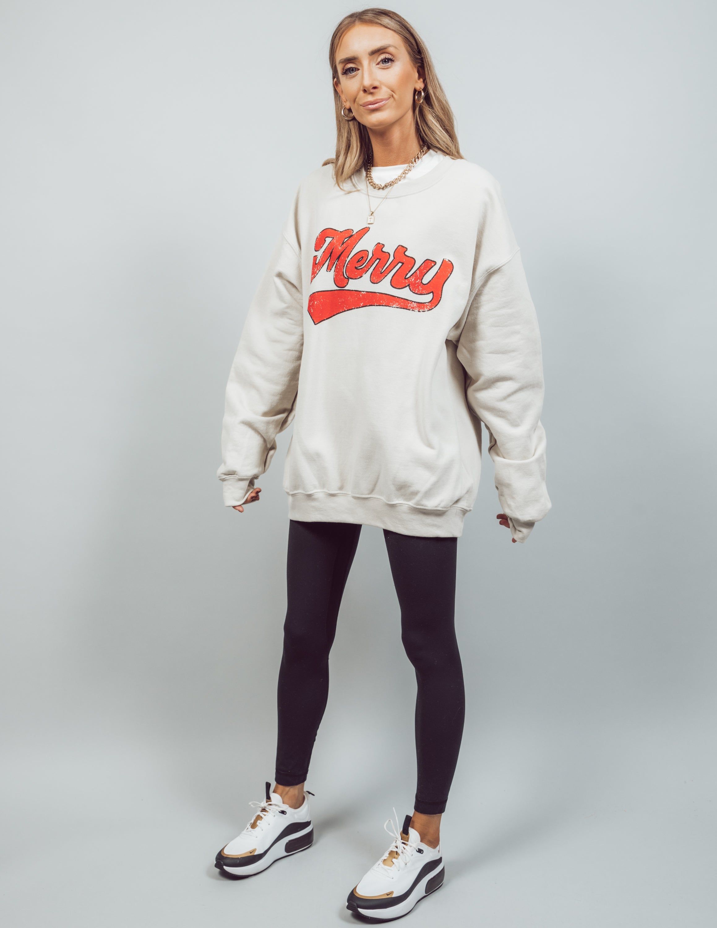 Merry Graphic Sweatshirt sold by Shop Stevie product image thumbnail 9