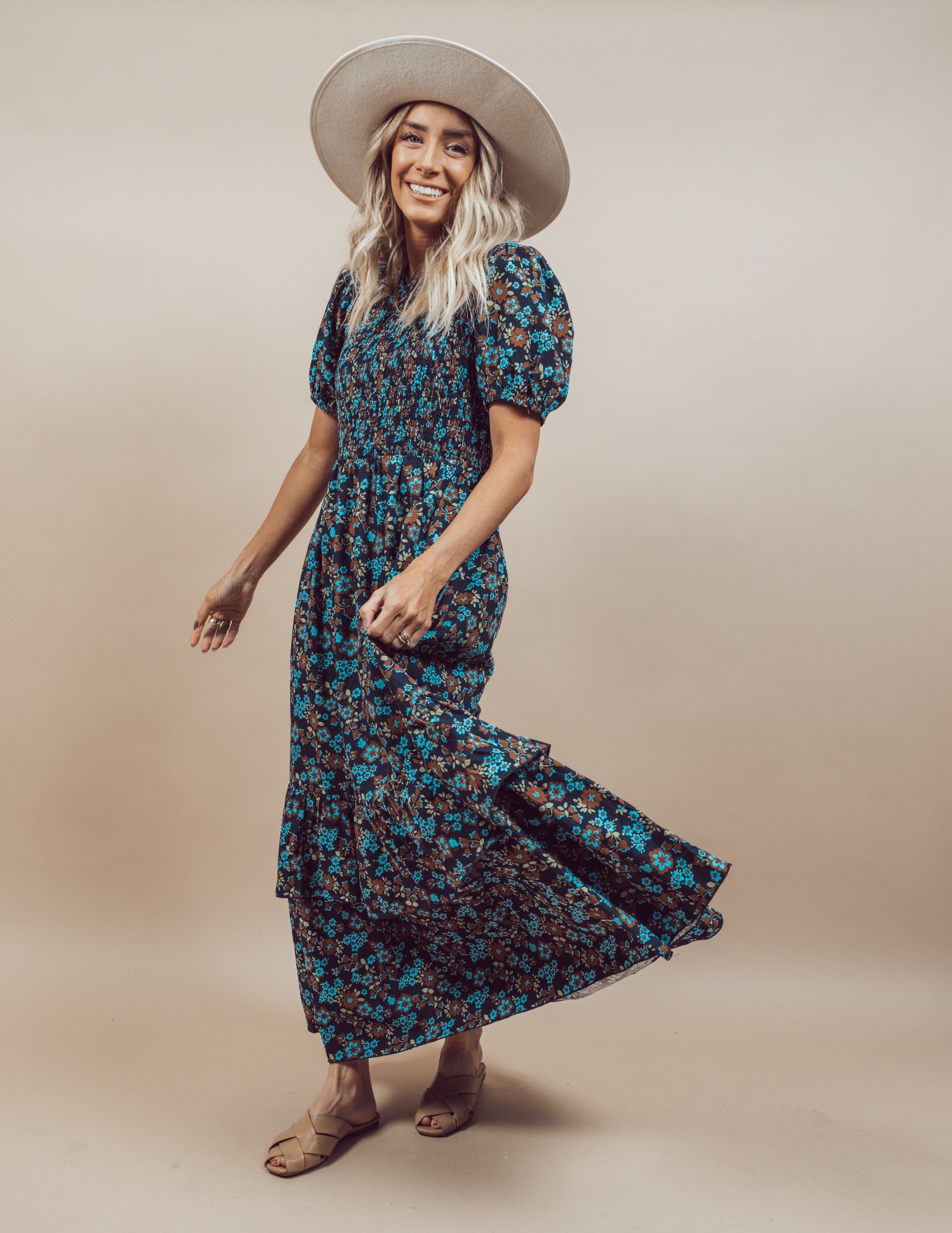 Allen Floral Dress sold by Shop Stevie product image thumbnail 3