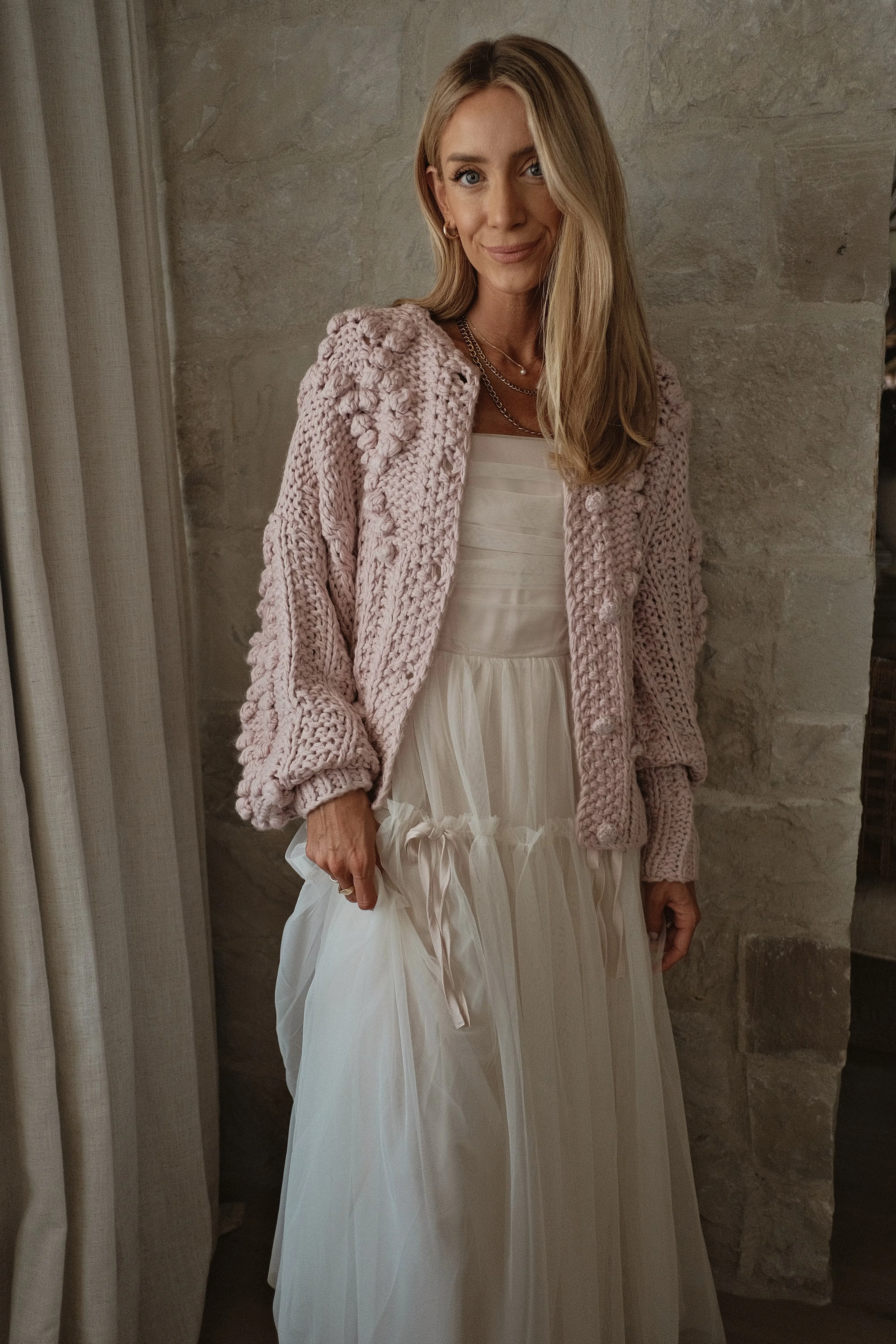 Arianna Crochet Cardigan sold by Shop Stevie