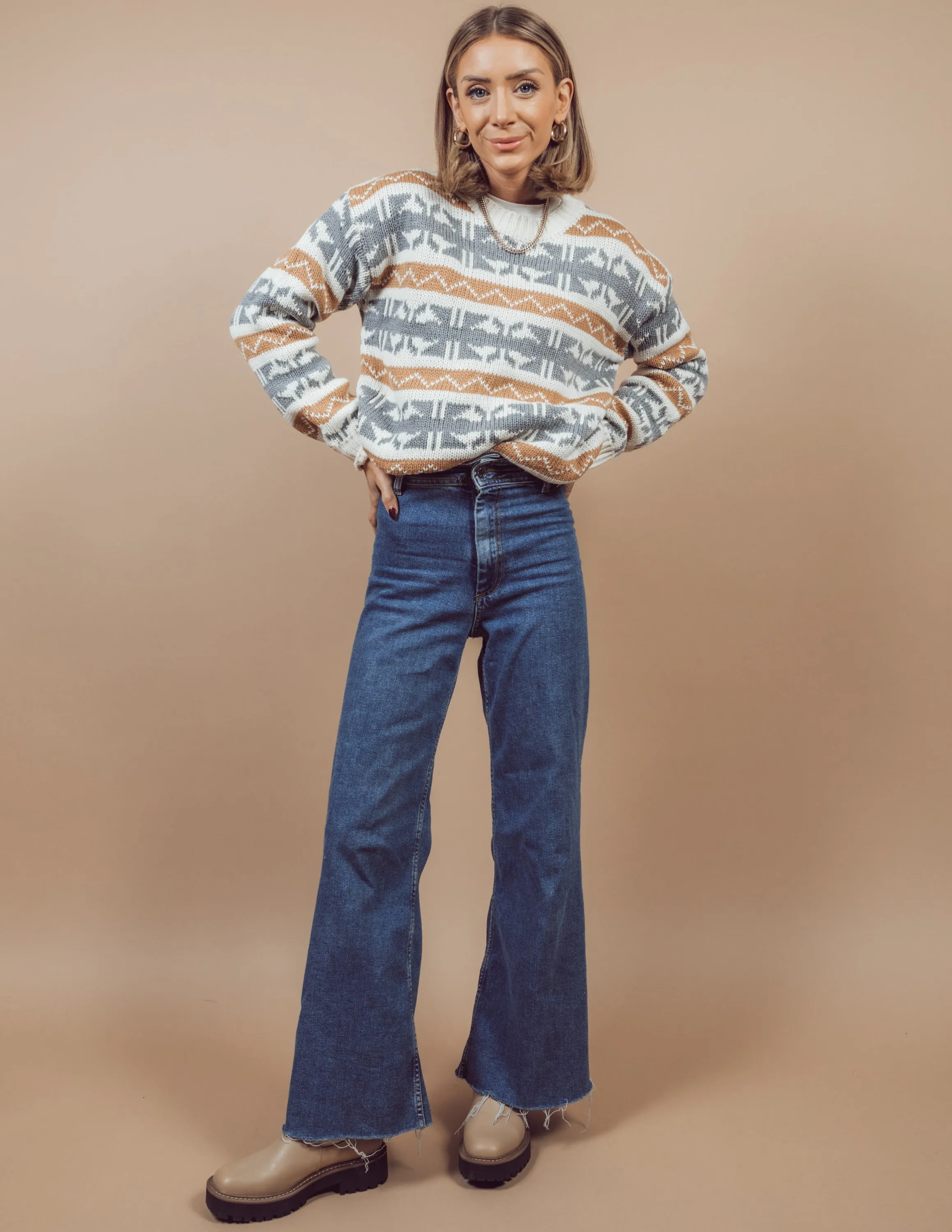 Harlow Printed Sweater sold by Shop Stevie product image thumbnail 2