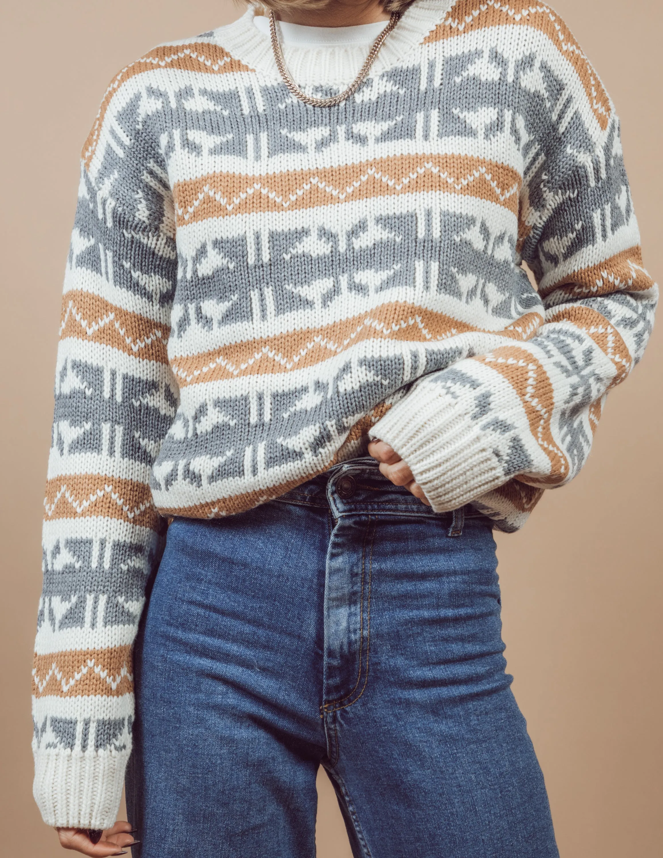 Harlow Printed Sweater sold by Shop Stevie product image thumbnail 5