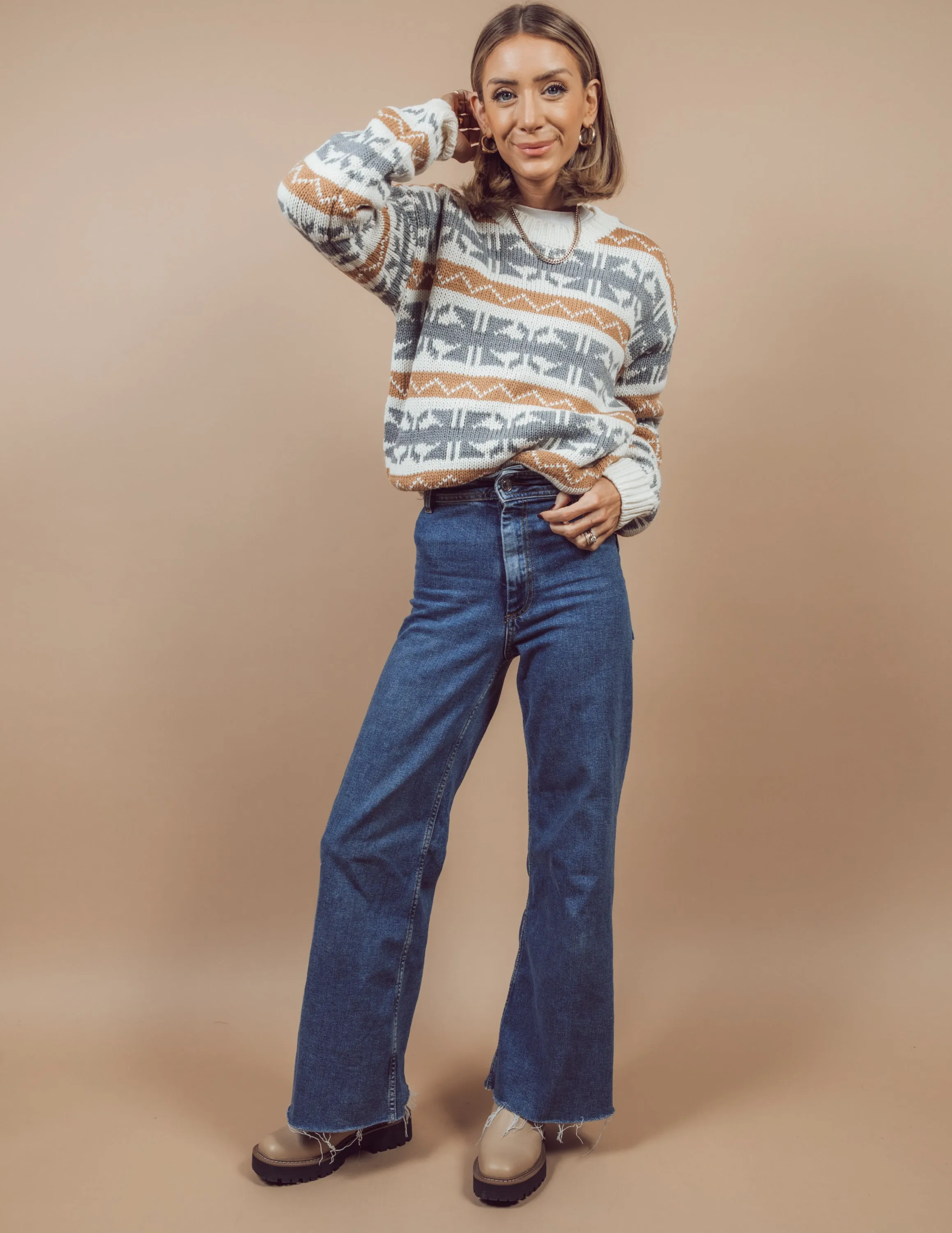 Harlow Printed Sweater sold by Shop Stevie product image thumbnail 3