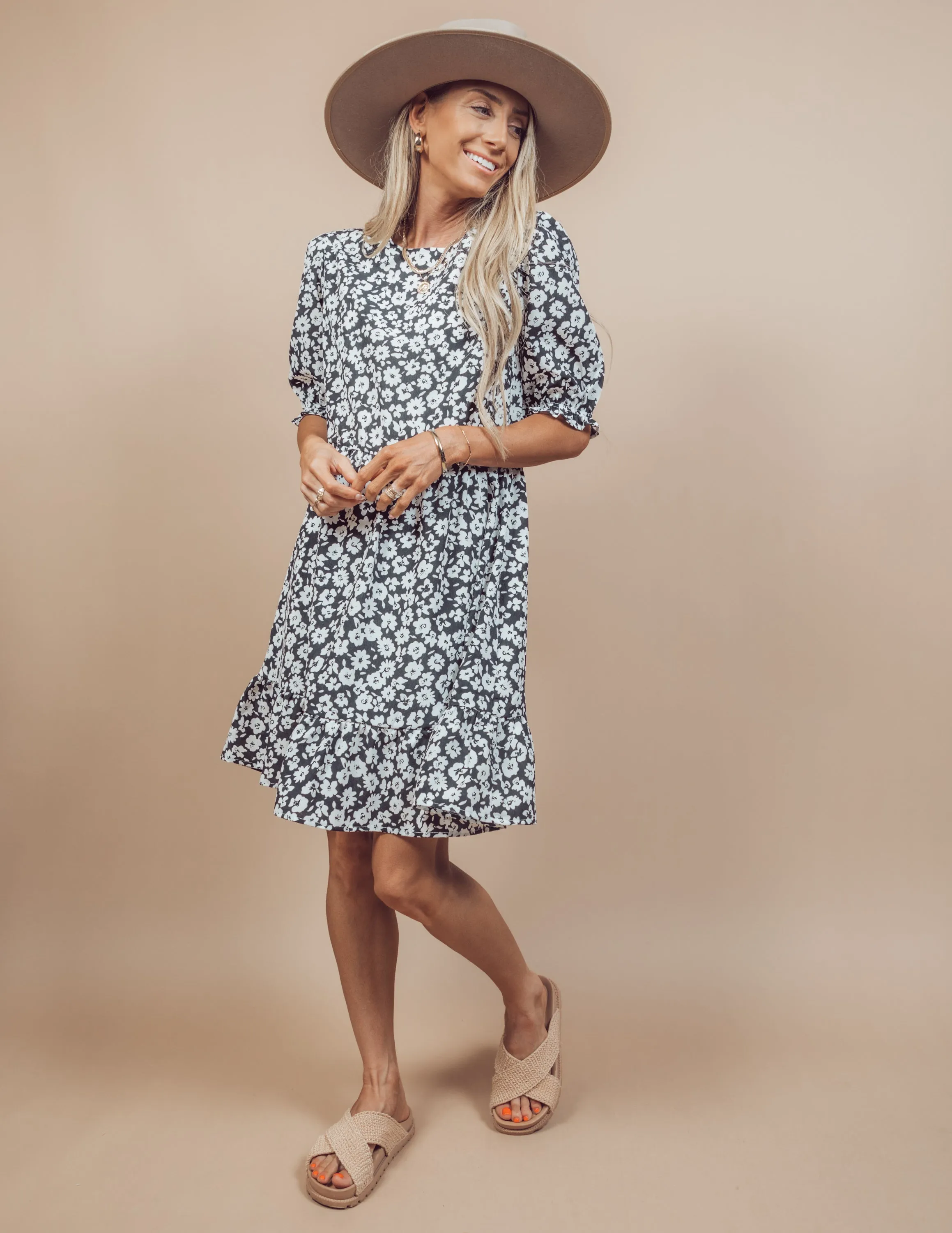 Bea Floral Dress sold by Shop Stevie product image thumbnail 3