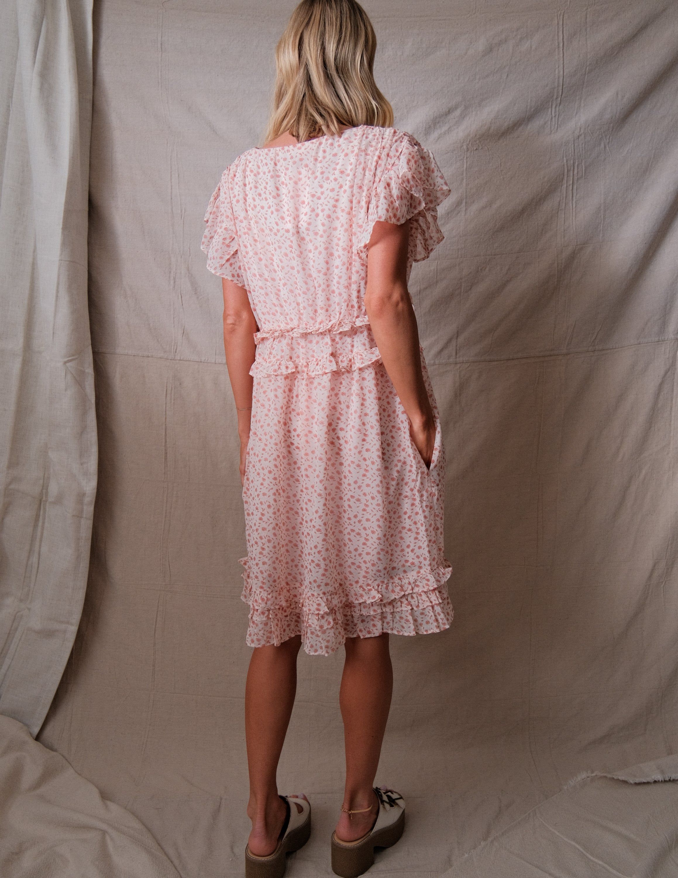 Marianne Ruffle Dress *COMING SOON* sold by Shop Stevie product image thumbnail 5