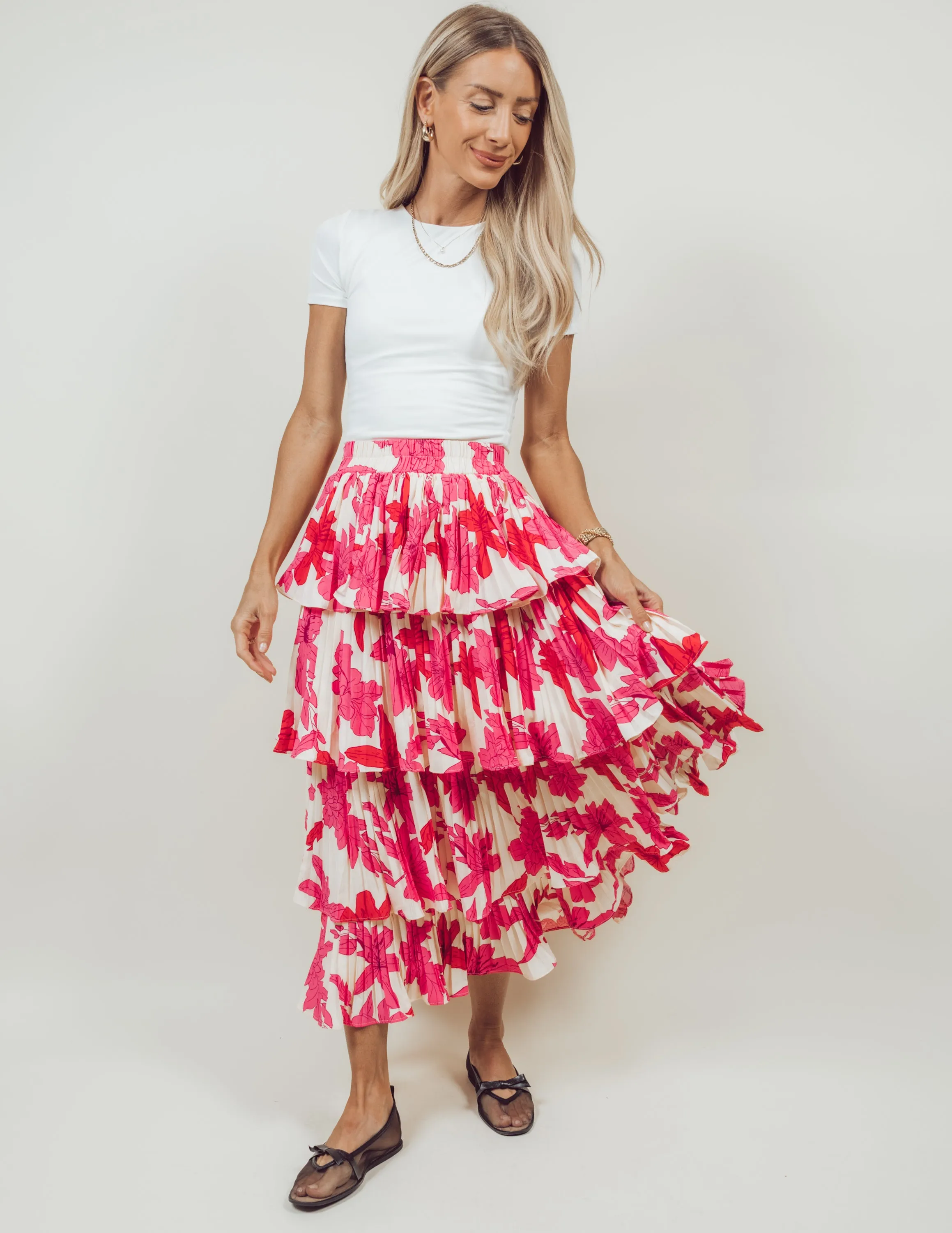 Harper Tiered Skirt sold by Shop Stevie product image thumbnail 2