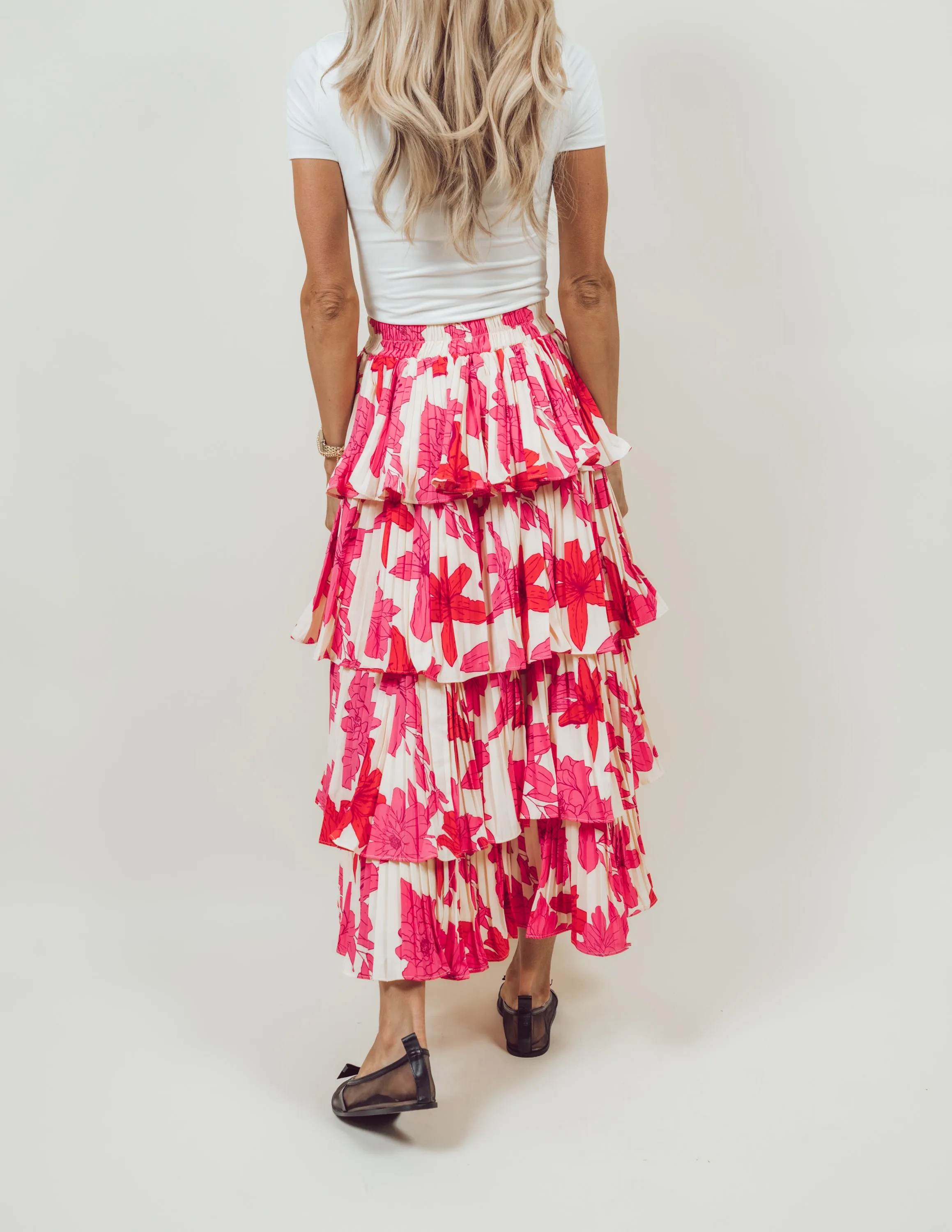 Harper Tiered Skirt sold by Shop Stevie product image thumbnail 4