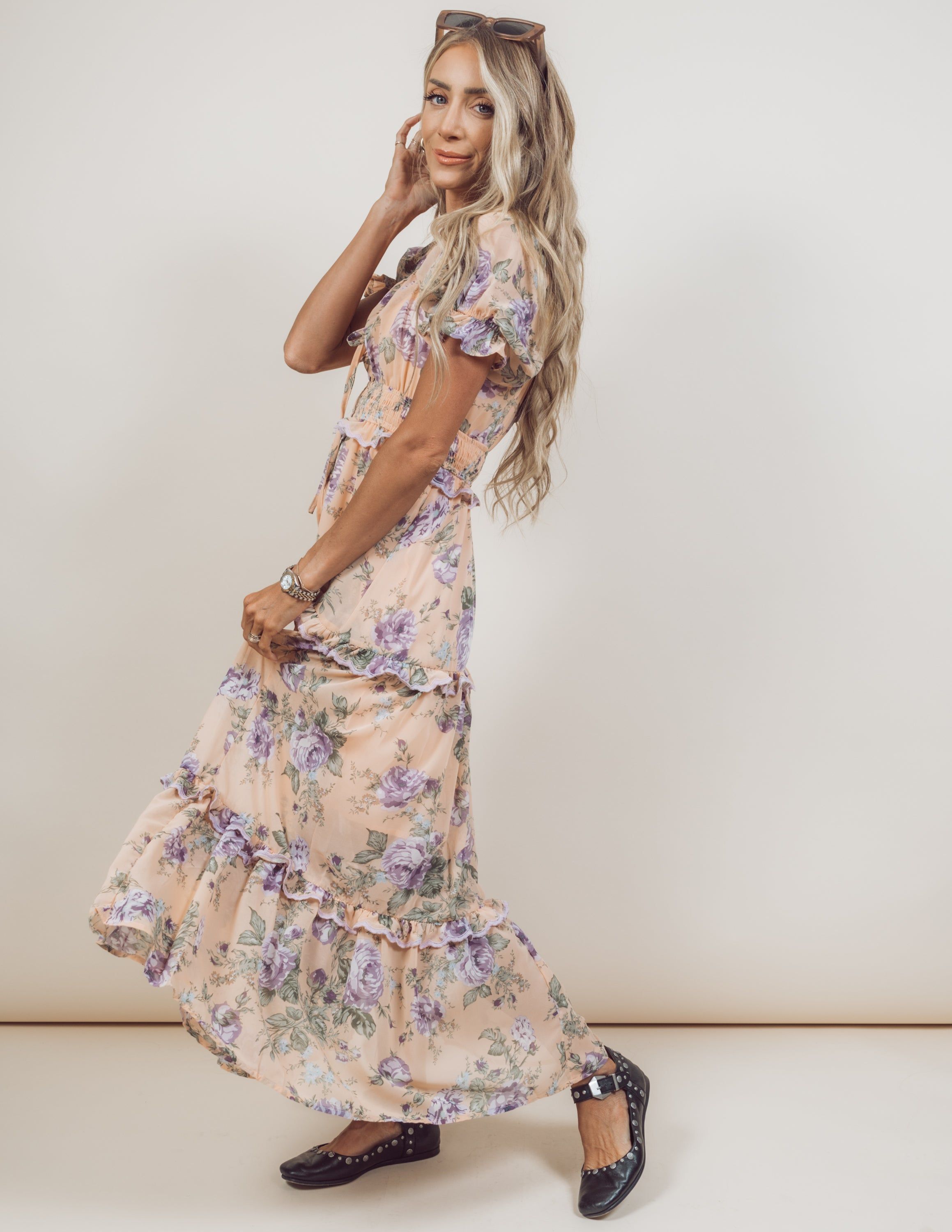 Danielle Floral Dress sold by Shop Stevie product image thumbnail 2