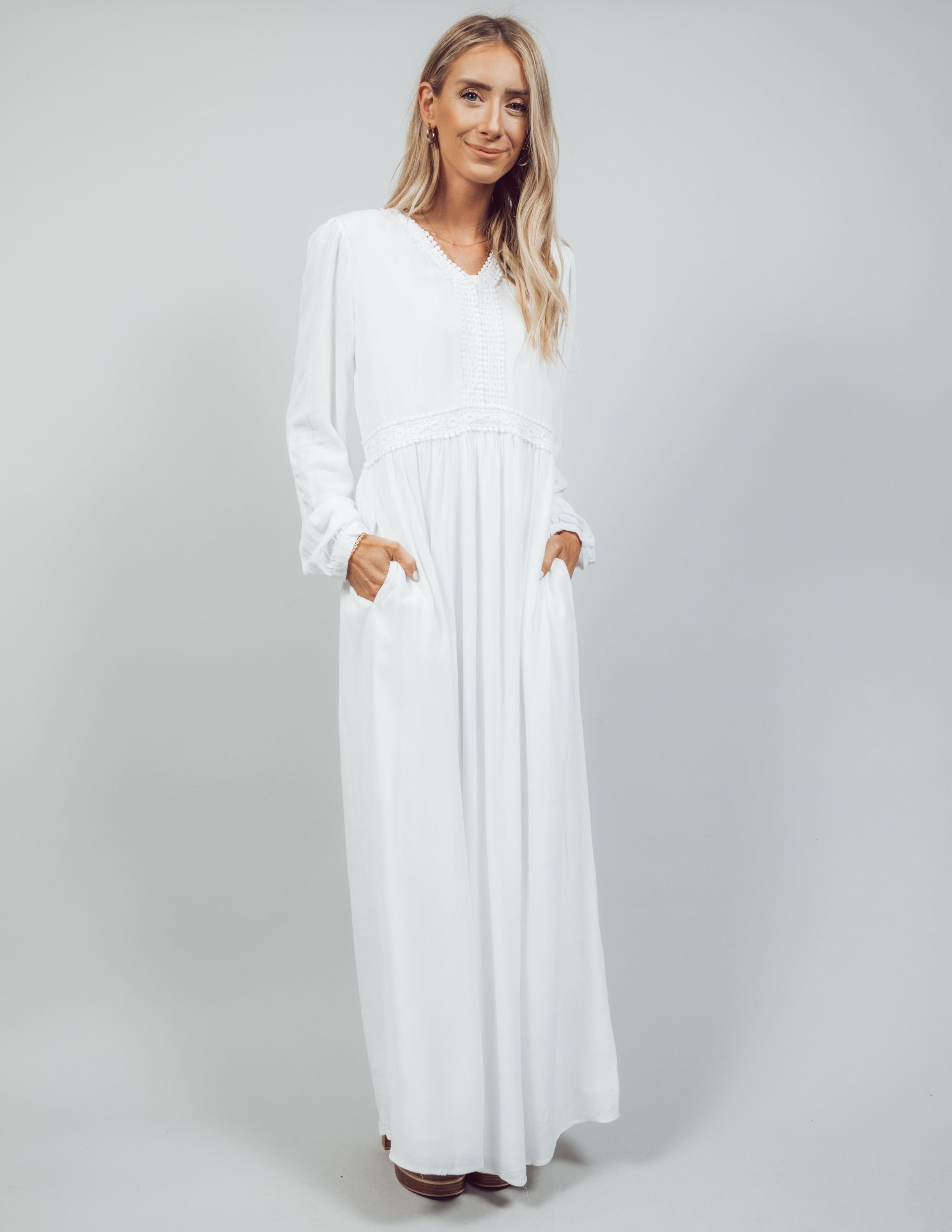 Enchanted Lace Embroidered Maxi Dress sold by Shop Stevie product image thumbnail 3