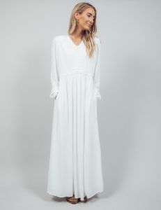 Enchanted Lace Embroidered Maxi Dress sold by Shop Stevie