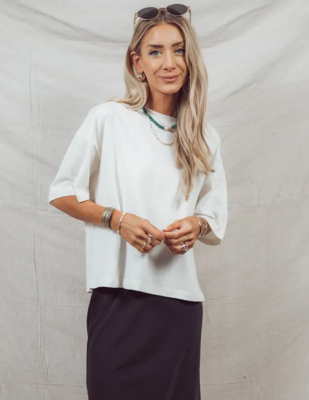 Keri Cropped Tee sold by Shop Stevie