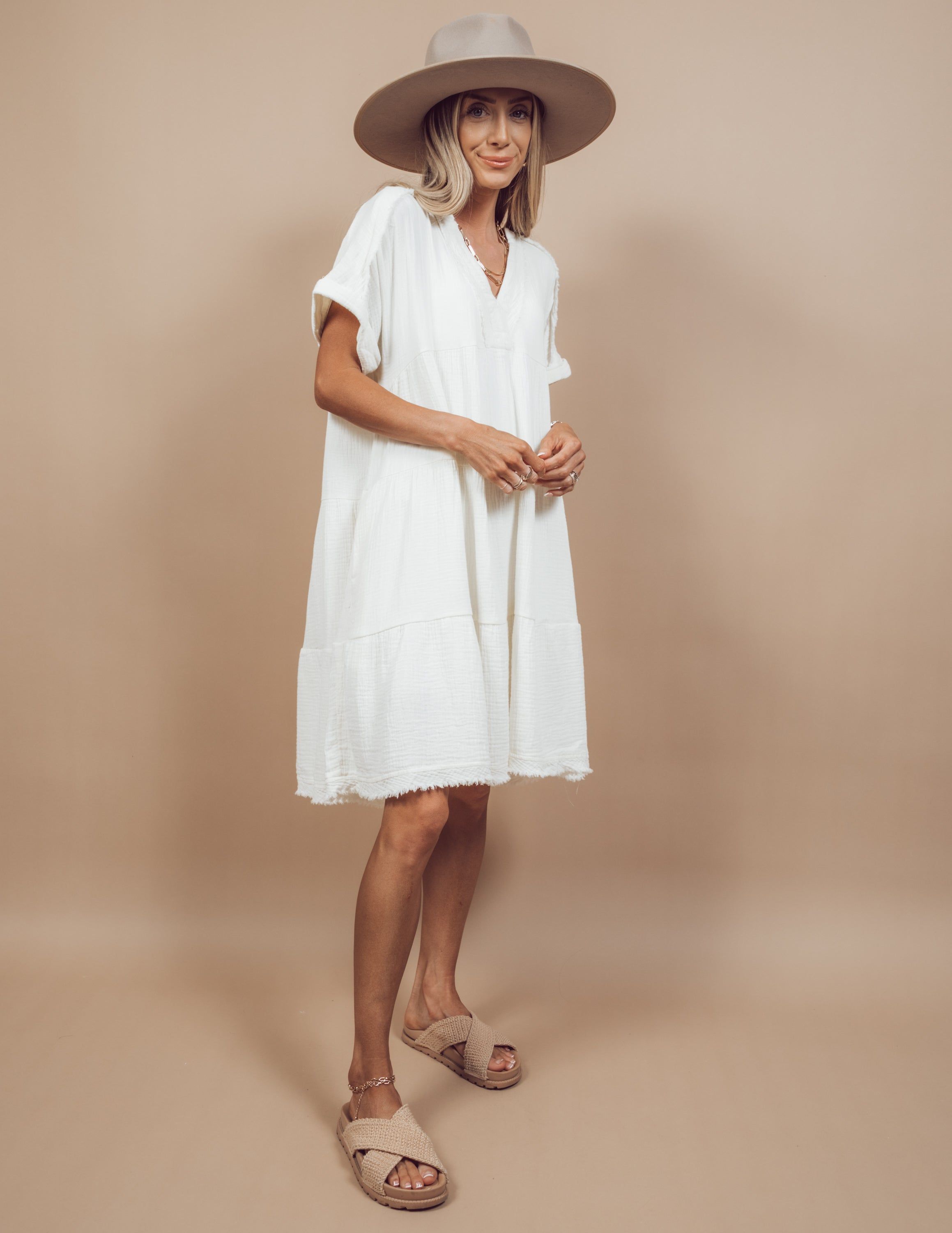 Elora Tiered Dress sold by Shop Stevie product image thumbnail 3