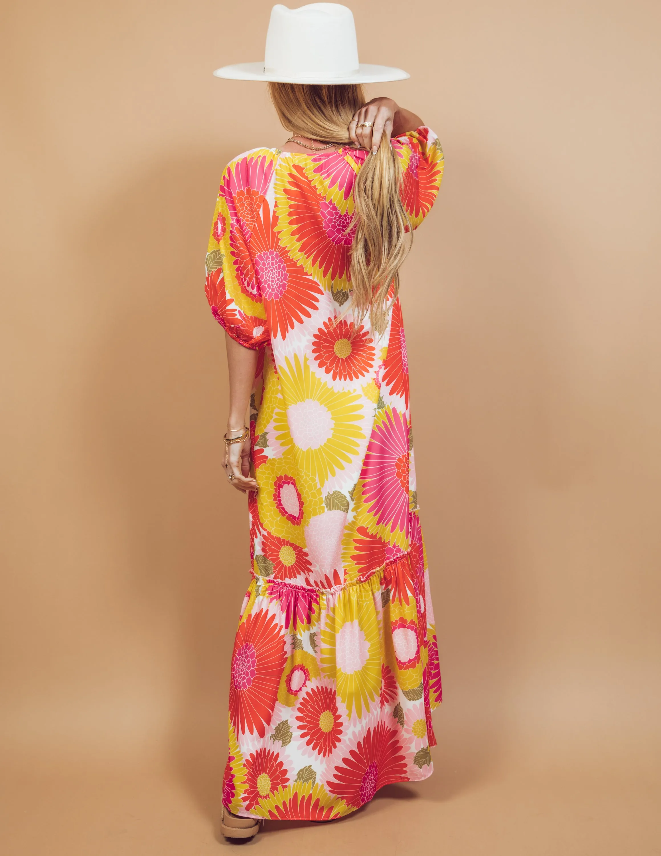 Penelope Floral Maxi Dress sold by Shop Stevie product image thumbnail 4