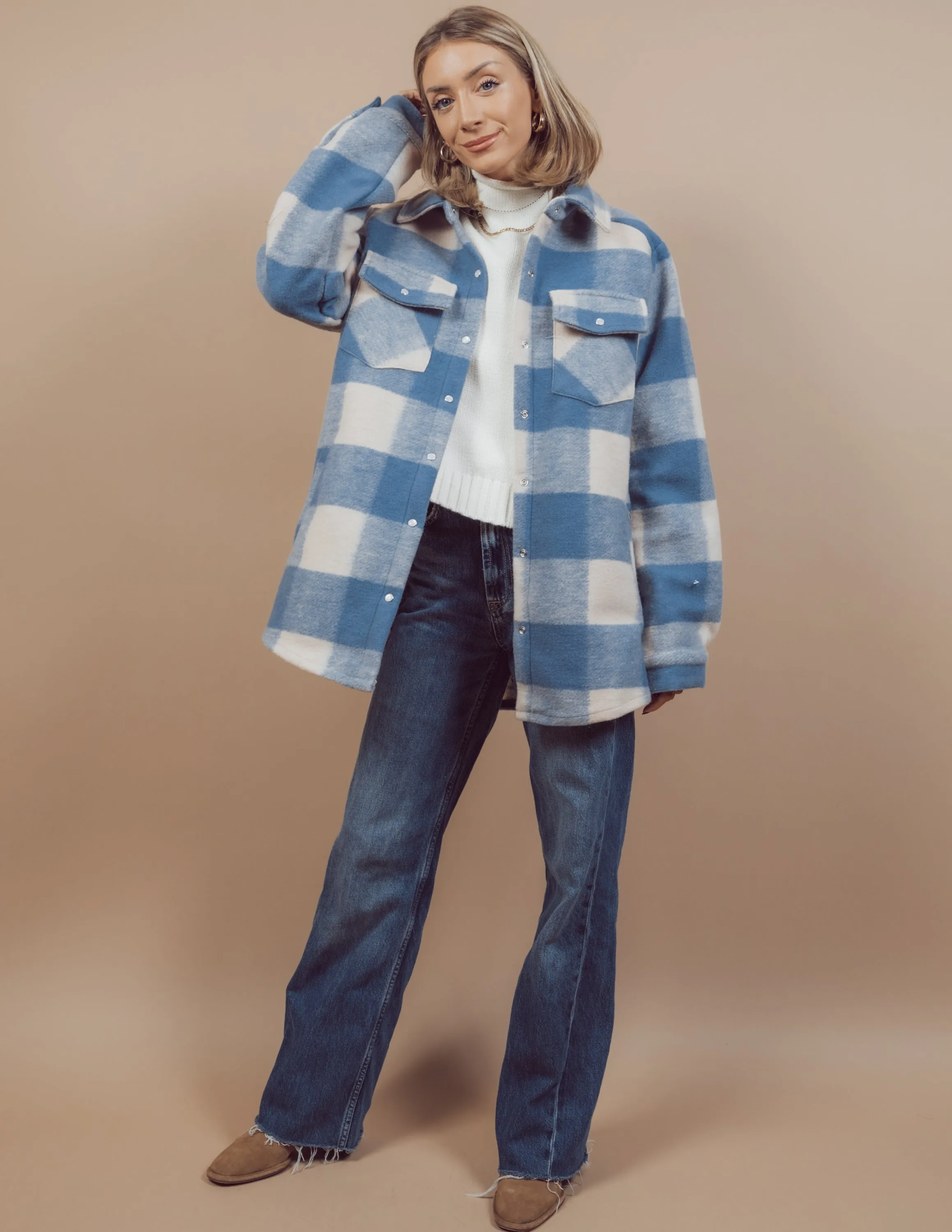 Dakoa Flannel Jacket sold by Shop Stevie product image thumbnail 2