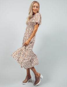 Livia Floral Dress sold by Shop Stevie