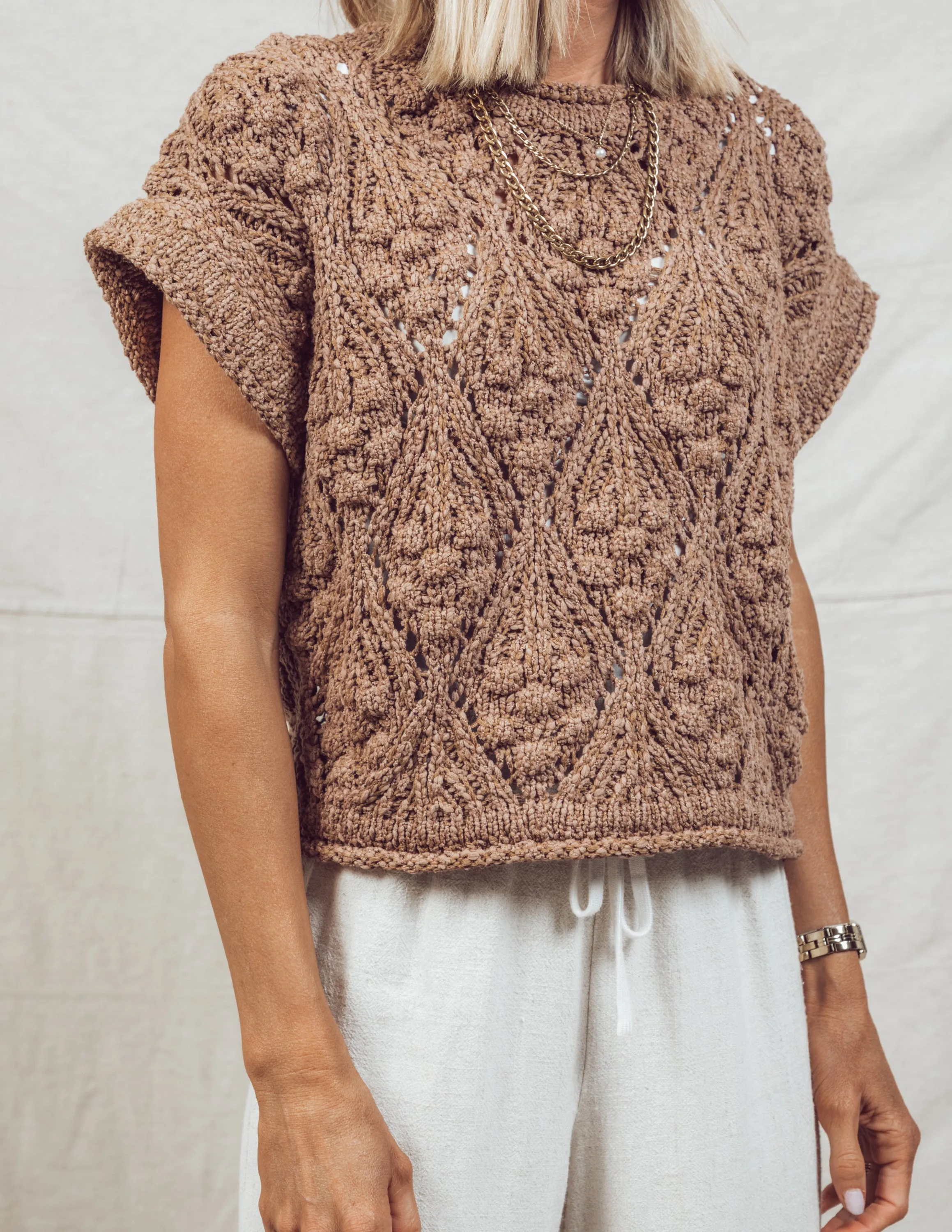 Kaia Short Sleeve Top sold by Shop Stevie product image thumbnail 5