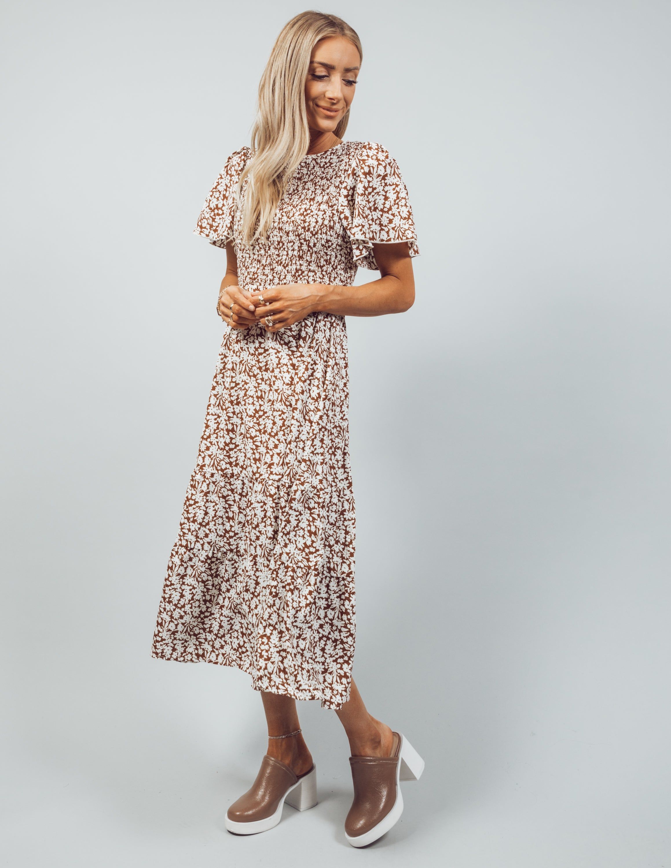 Livia Floral Dress sold by Shop Stevie product image thumbnail 5