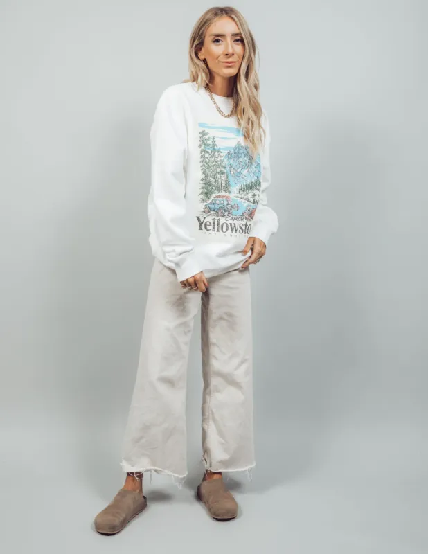 Explore Yellowstone Sweatshirt sold by Shop Stevie