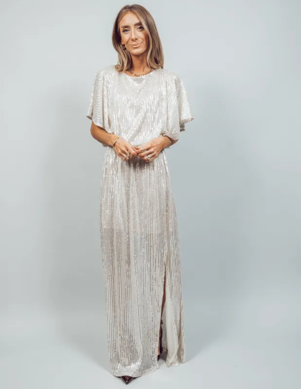 Paris Sequin Maxi Dress sold by Shop Stevie