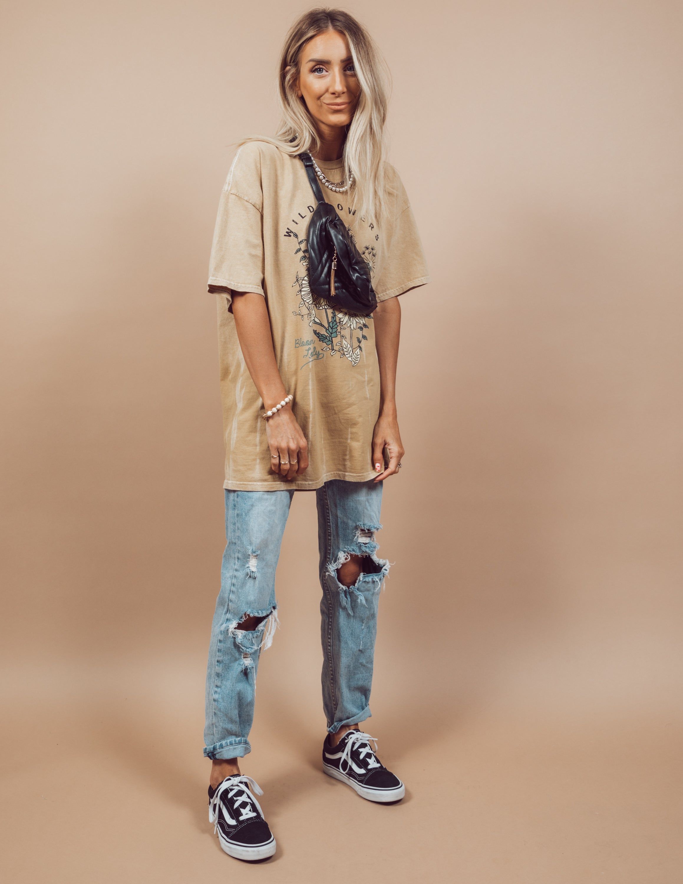 Luxe Quilted Crossbody Bag sold by Shop Stevie product image thumbnail 2