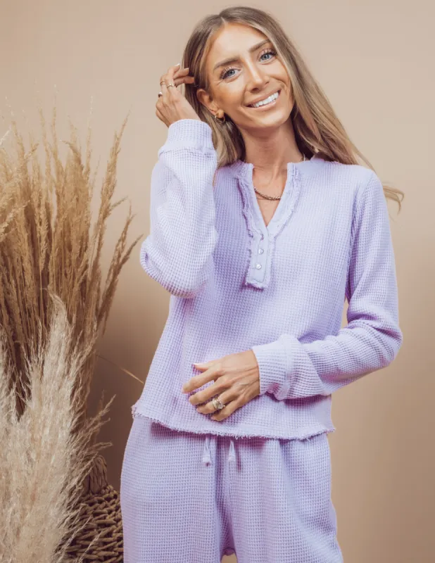 Kynlee Waffle Knit Top sold by Shop Stevie