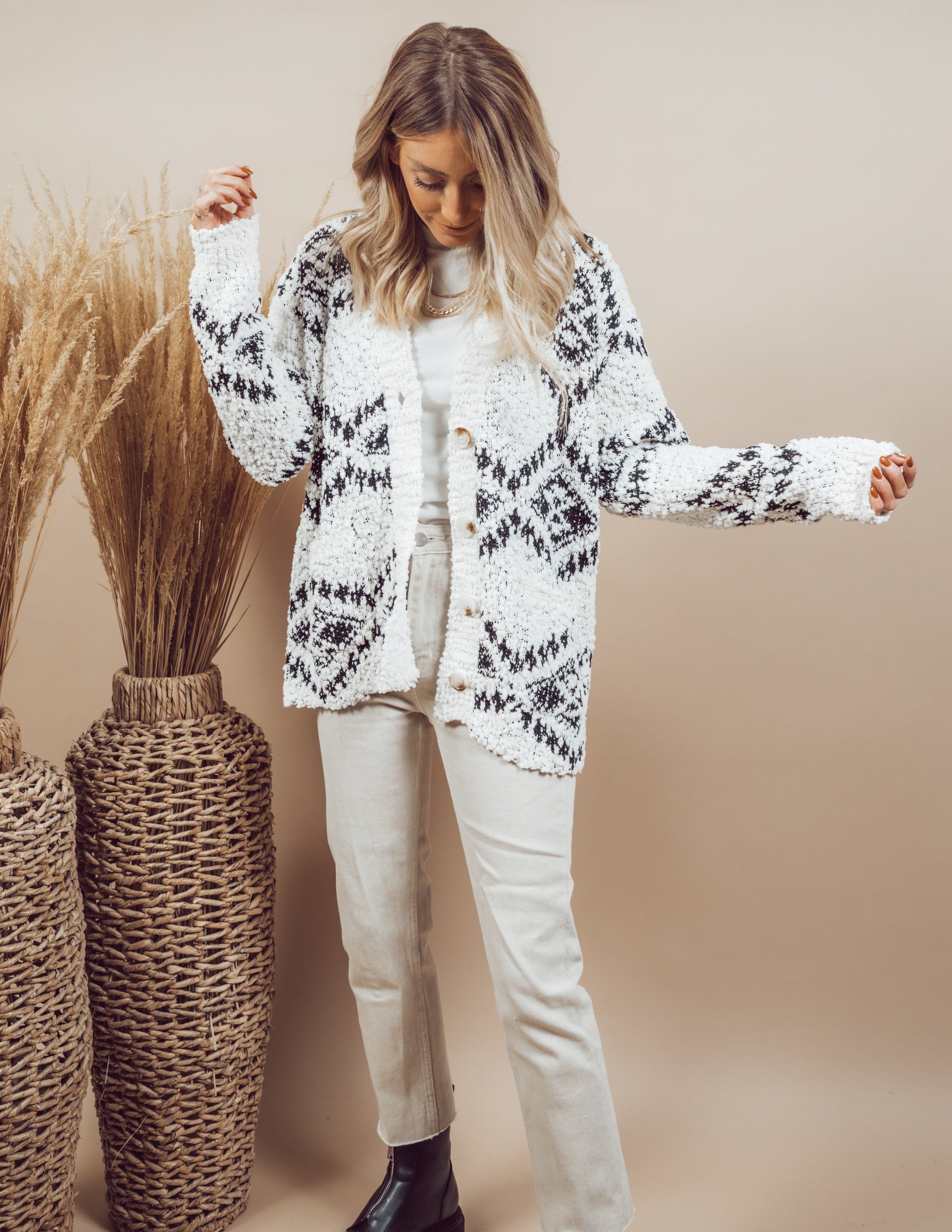 Falling For You Cardigan sold by Shop Stevie product image thumbnail 3