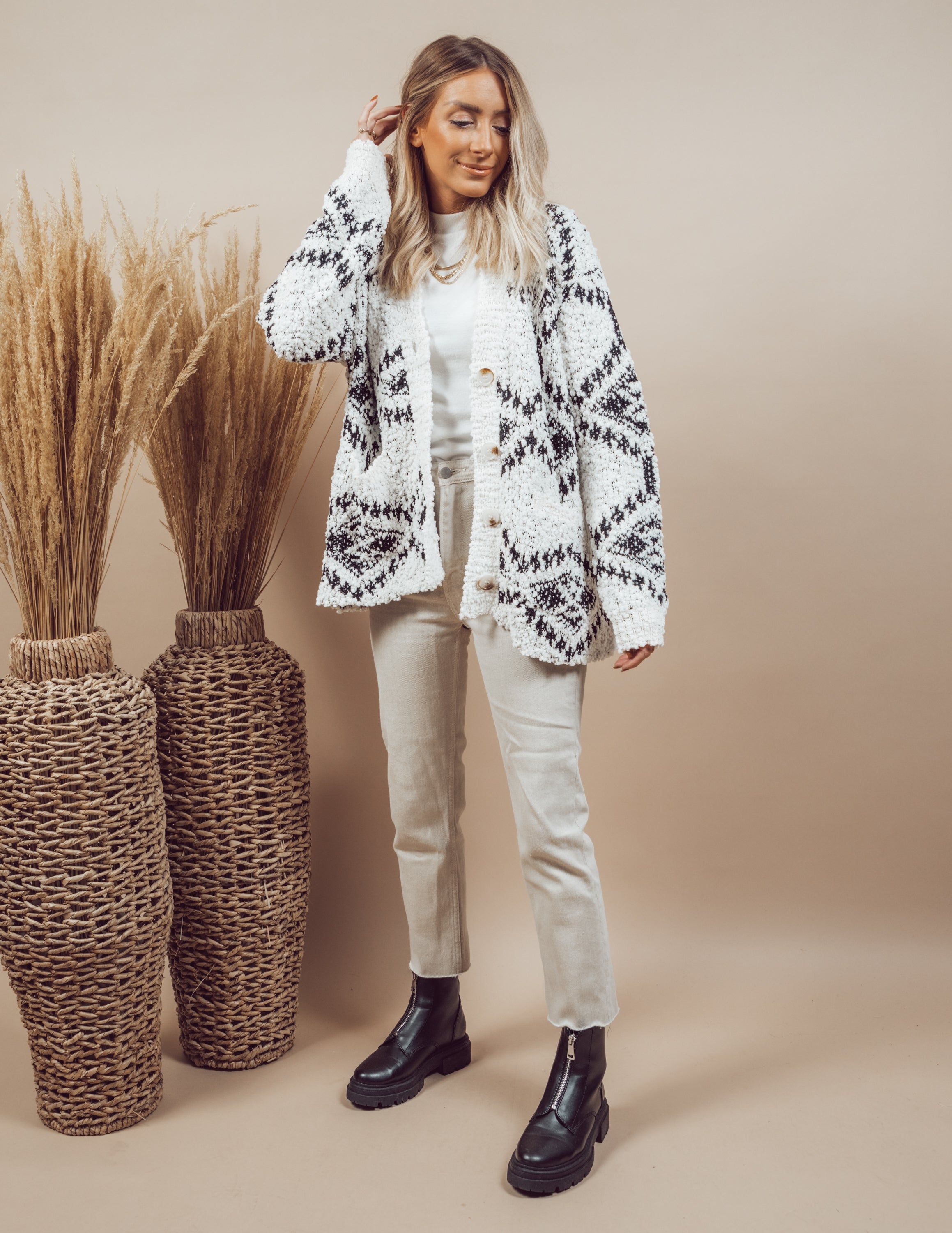 Falling For You Cardigan sold by Shop Stevie product image thumbnail 2