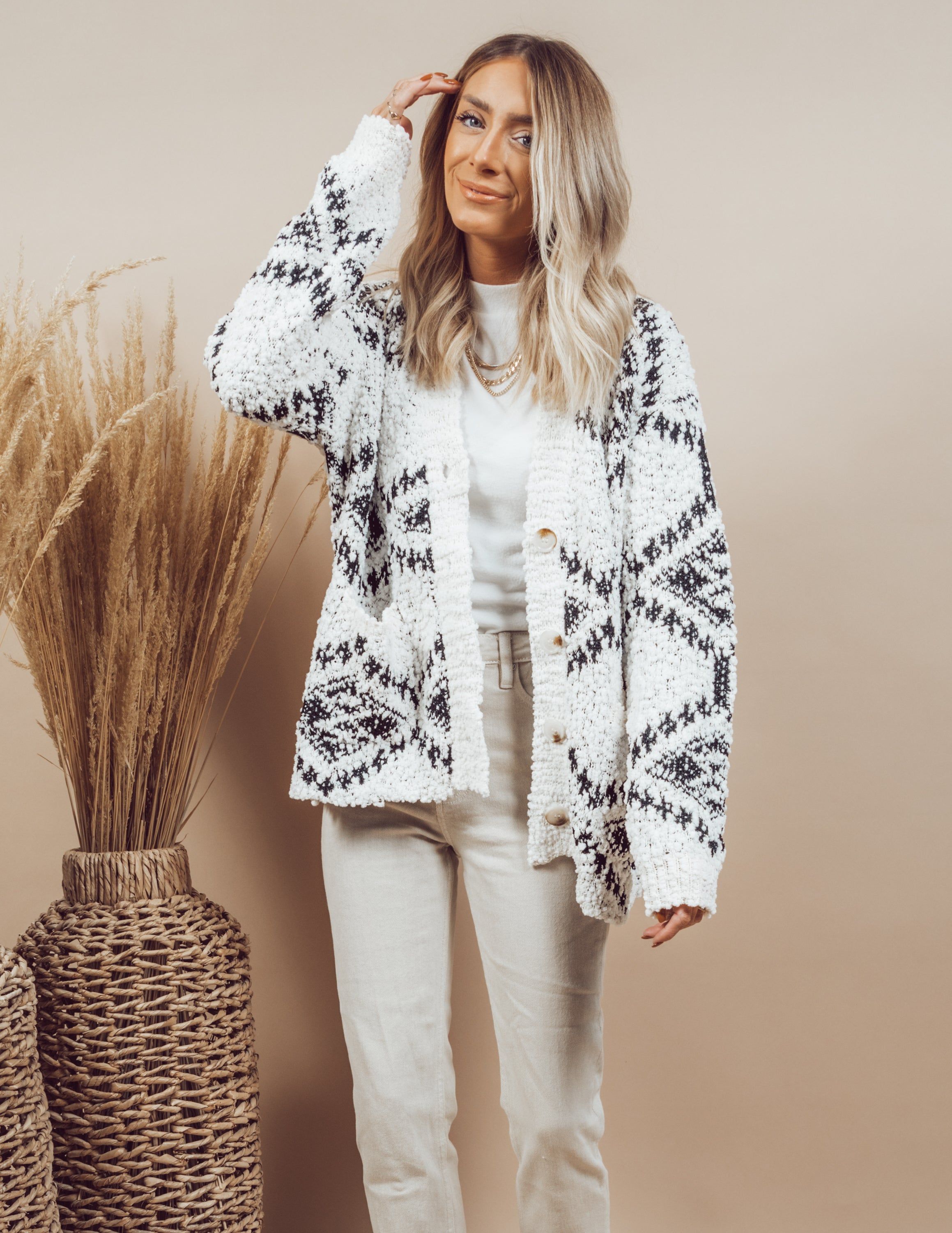 Falling For You Cardigan sold by Shop Stevie