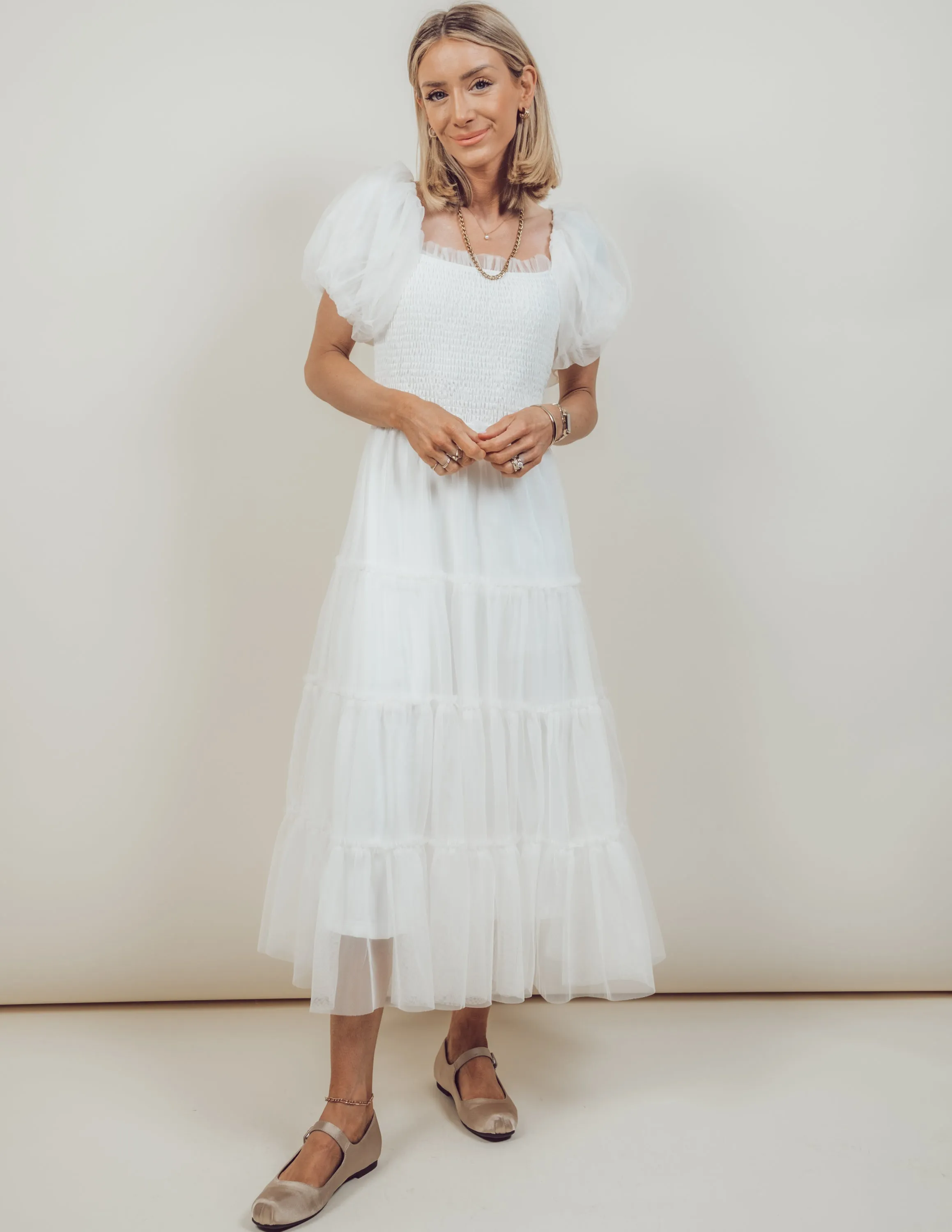 Dani Ruffle Dress sold by Shop Stevie product image thumbnail 3