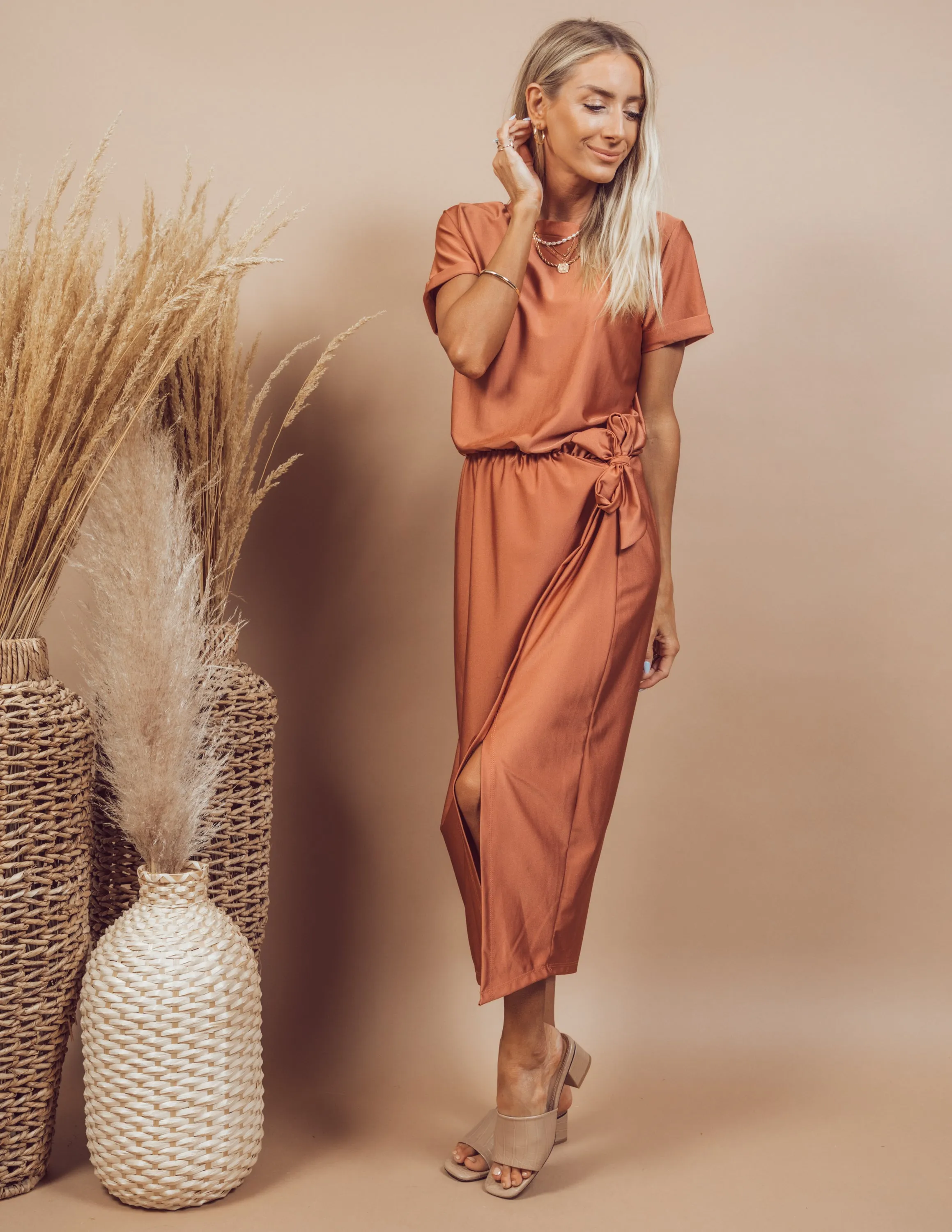 Kathleen Midi Dress sold by Shop Stevie