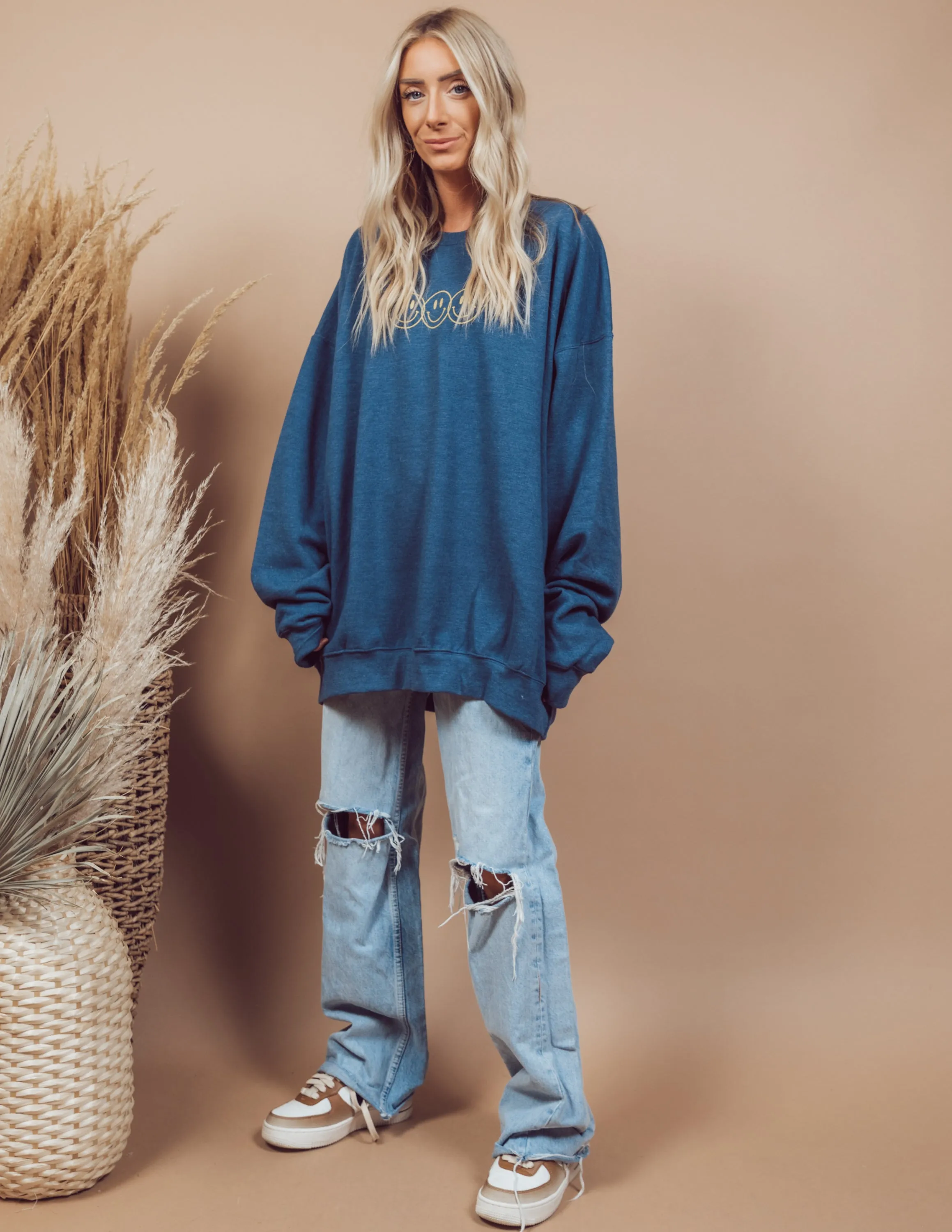 Something Positive Graphic Sweatshirt sold by Shop Stevie product image thumbnail 3