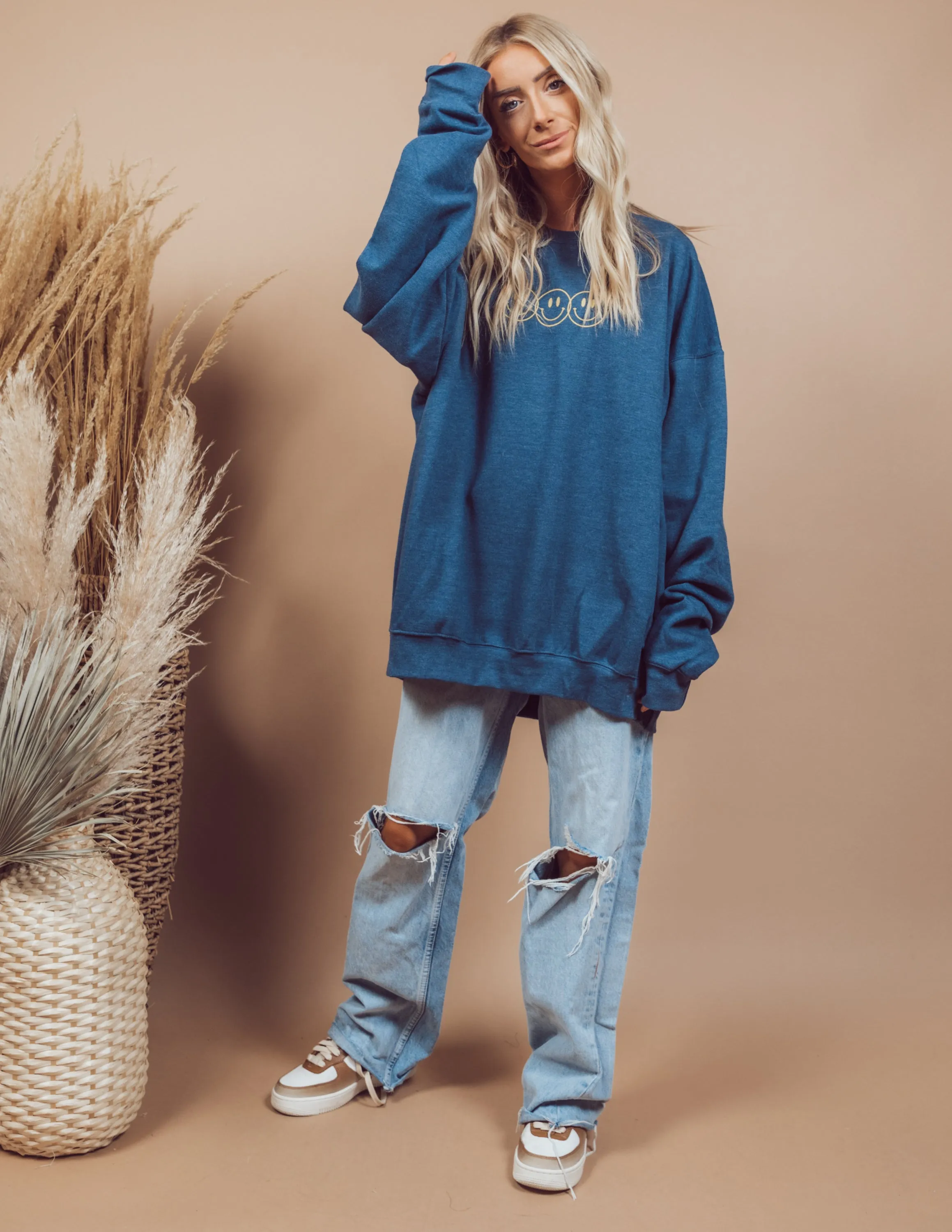 Something Positive Graphic Sweatshirt sold by Shop Stevie product image thumbnail 4