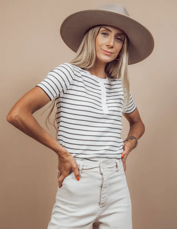 Charley Striped Top sold by Shop Stevie