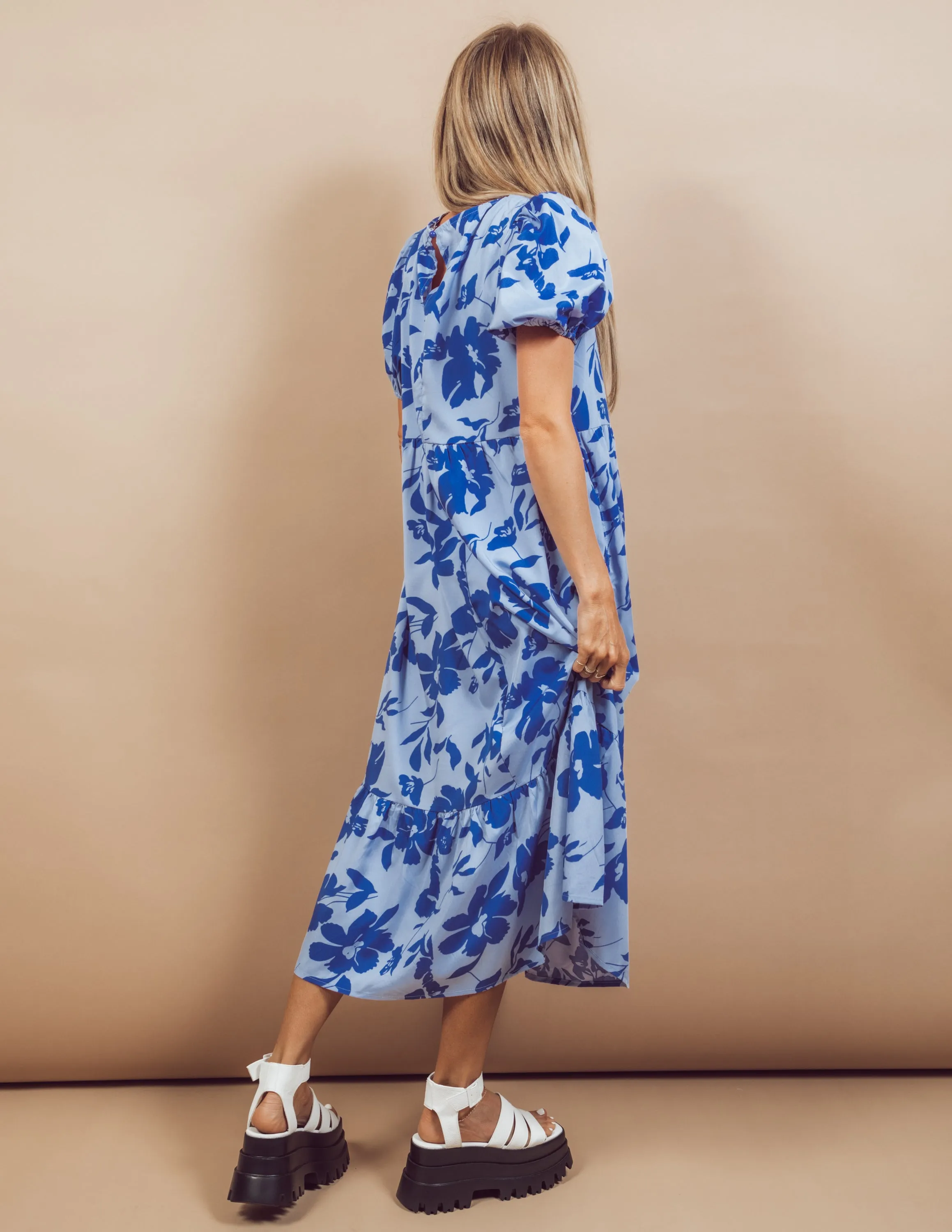 Eden Floral Midi Dress sold by Shop Stevie product image thumbnail 3