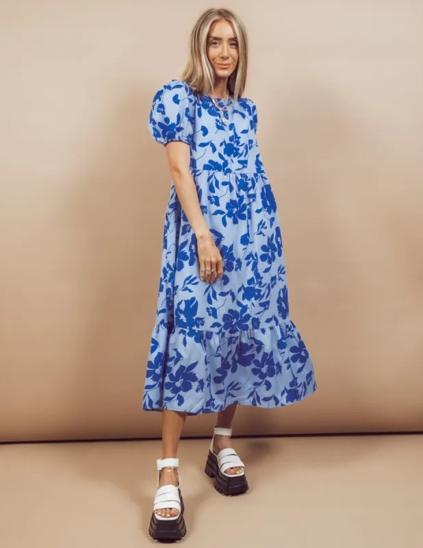 Eden Floral Midi Dress sold by Shop Stevie