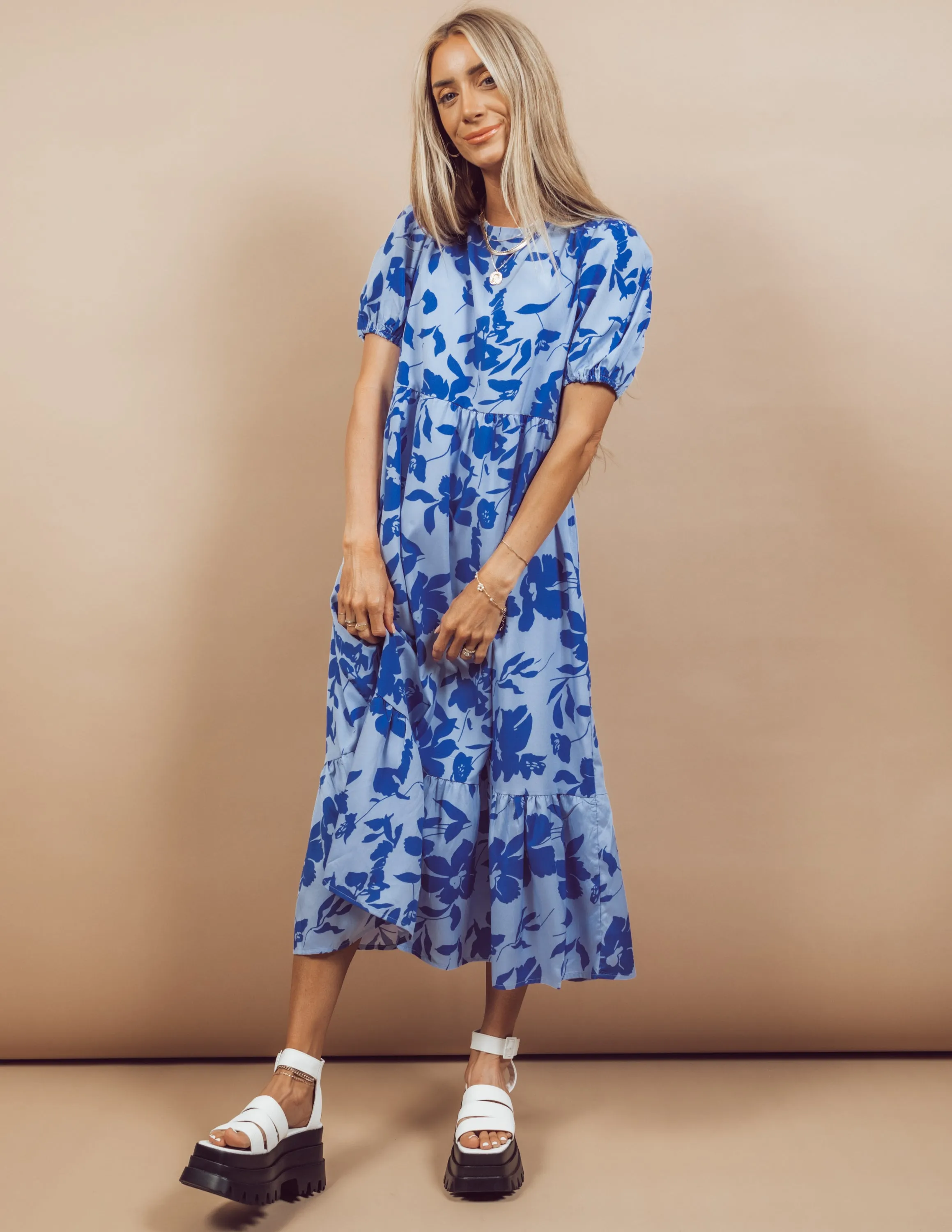 Eden Floral Midi Dress sold by Shop Stevie product image thumbnail 2