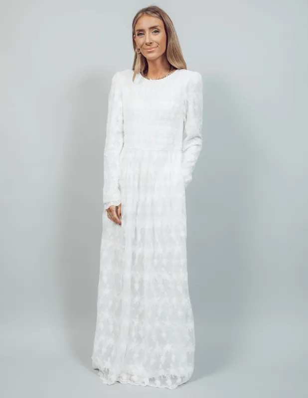 Vida Embroidered White Dress sold by Shop Stevie